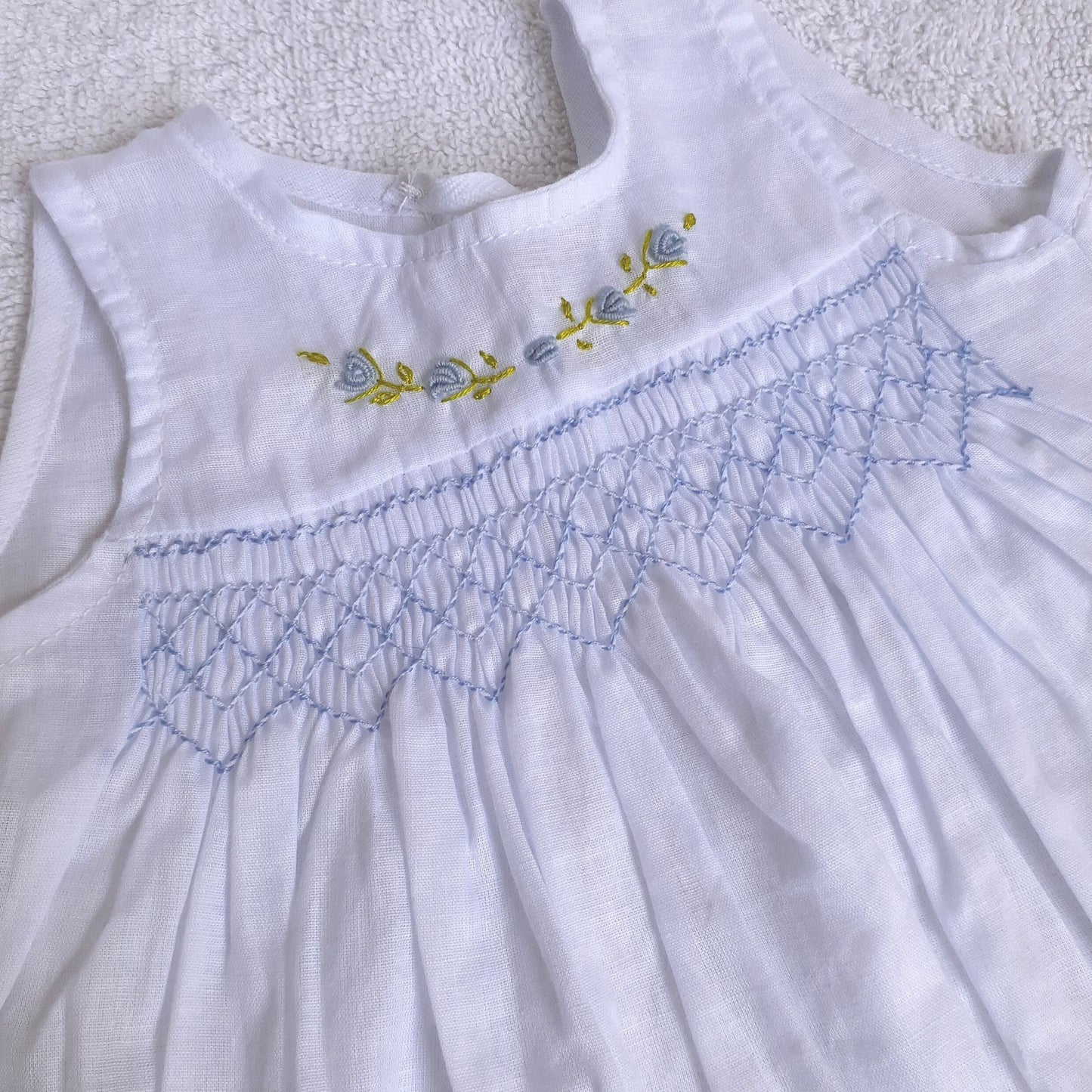 Handmade Smocked Newborn Dress Collection - 0 to 3 months