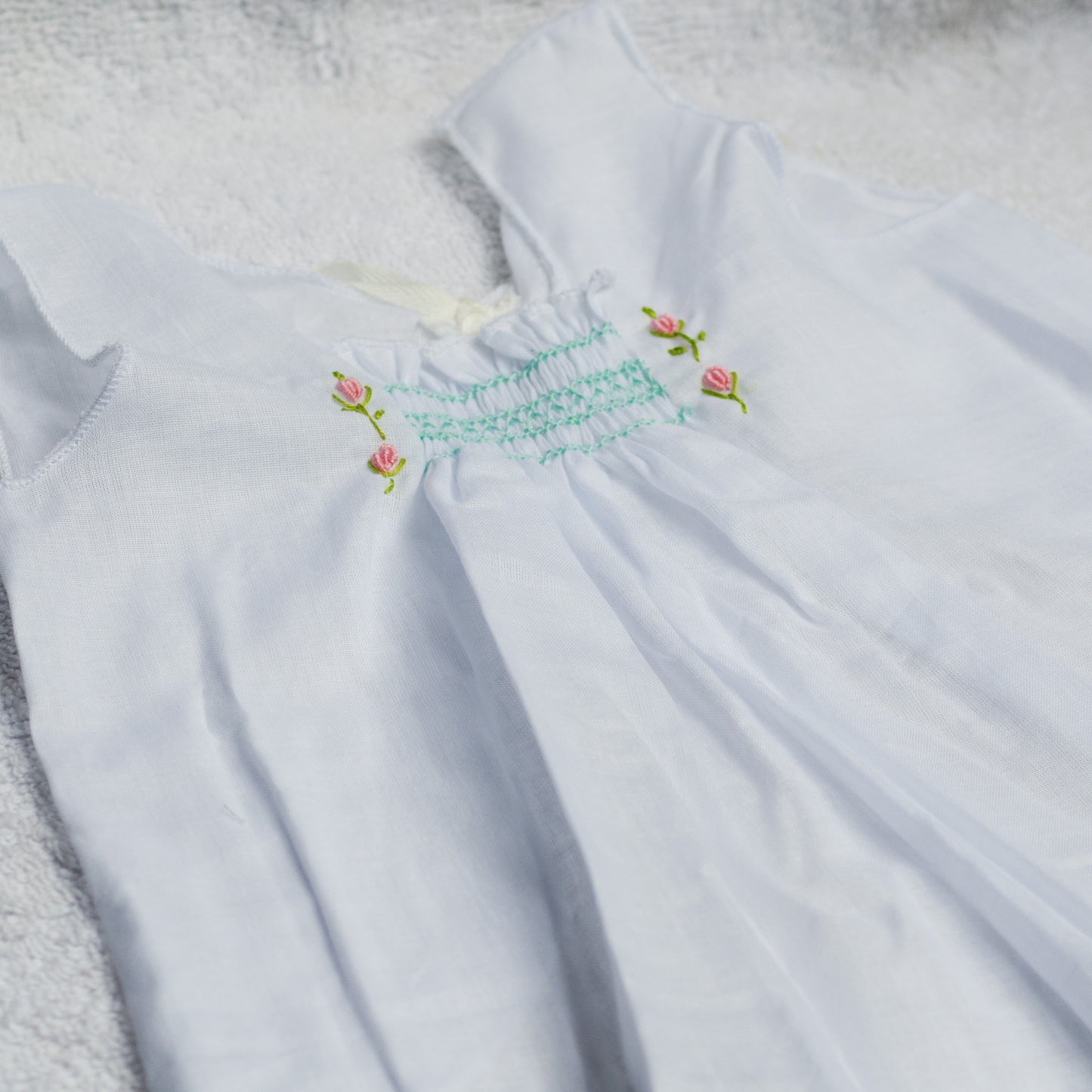 Handmade Smocked Newborn Dress Collection - 0 to 3 months