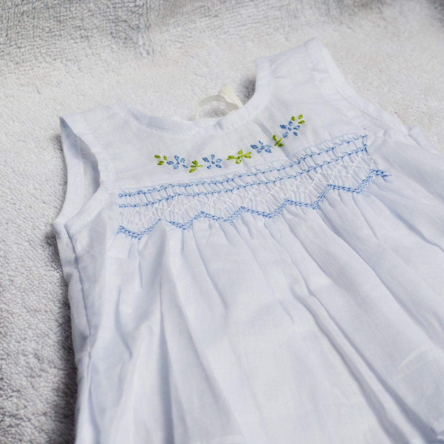 Handmade Smocked Newborn Dress Collection - 0 to 3 months