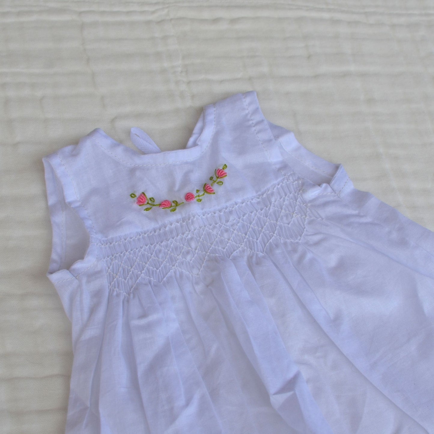 Handmade Smocked Newborn Dress Collection - 0 to 3 months