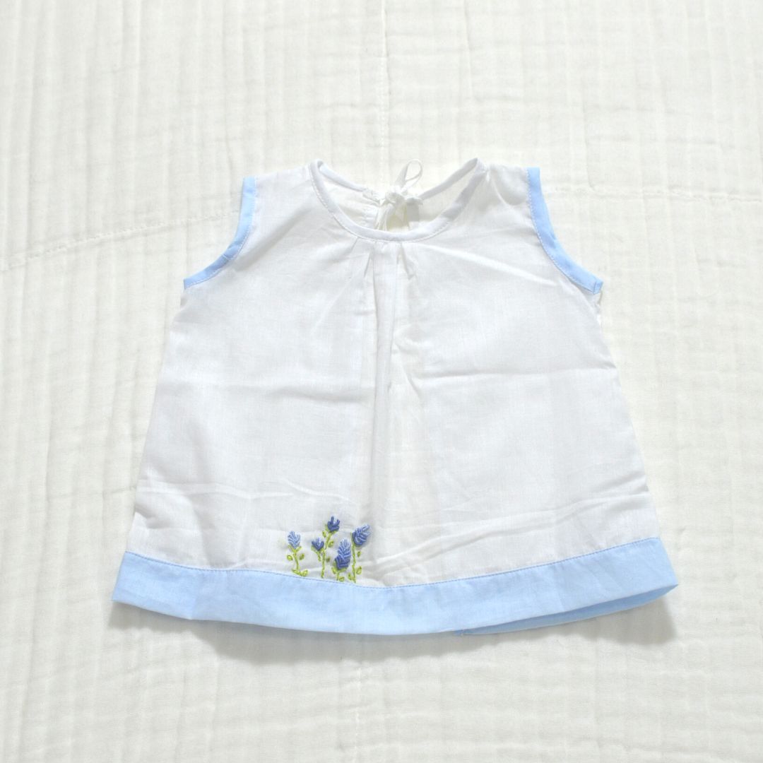 Handmade Newborn Shirt - Muslin 0 to 3 month
