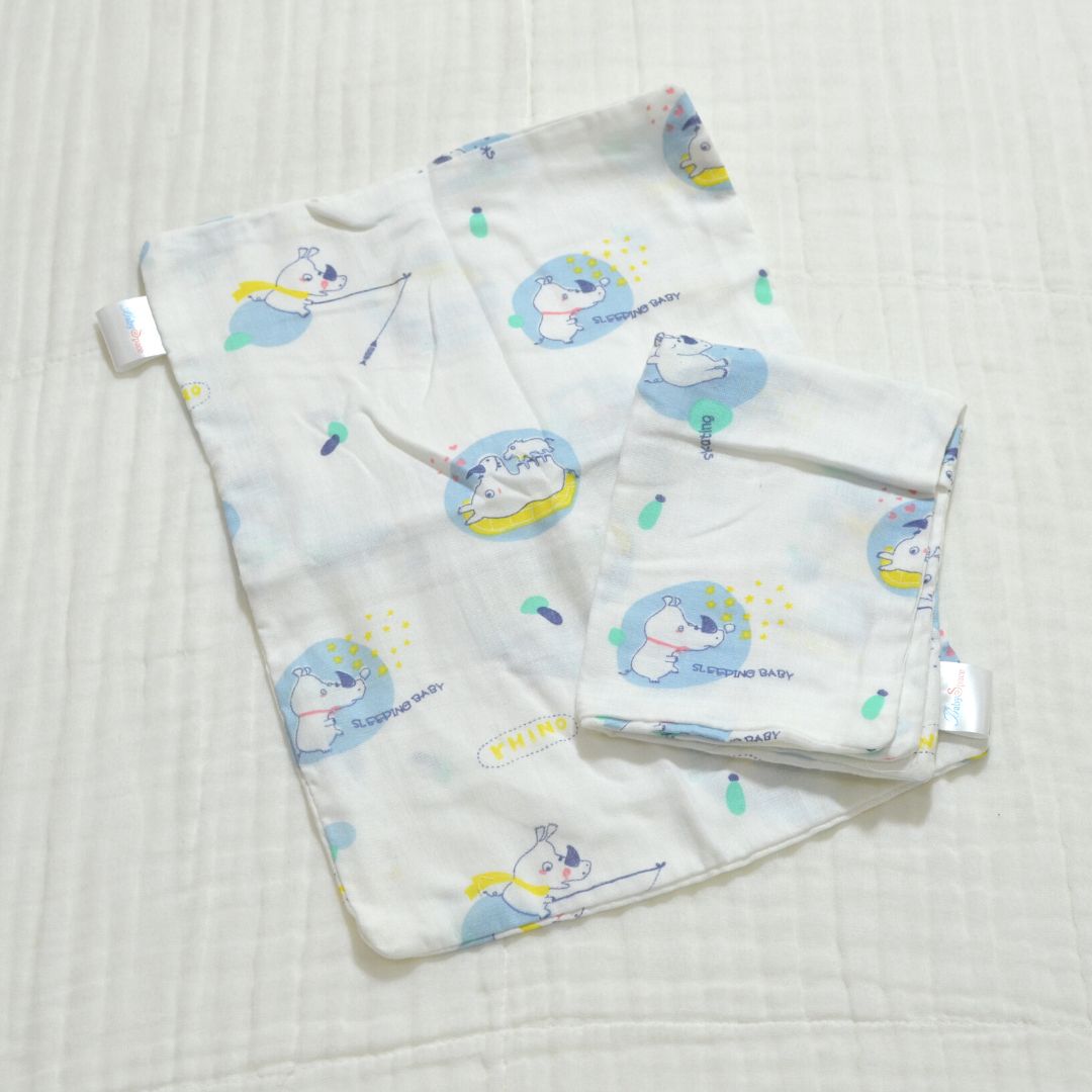 2 Baby Pillow Cases - 14"x10"