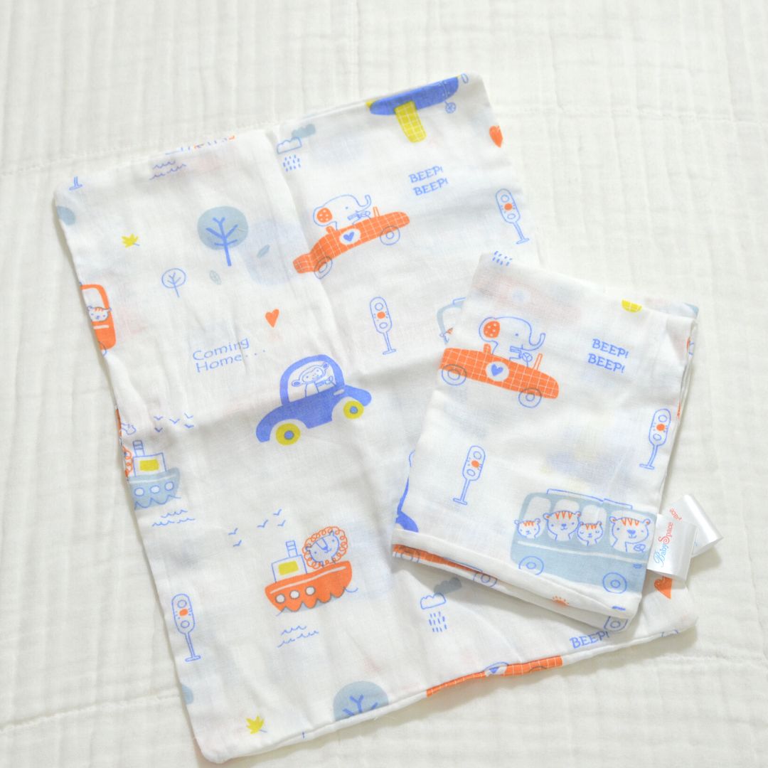 2 Baby Pillow Cases - 14"x10"