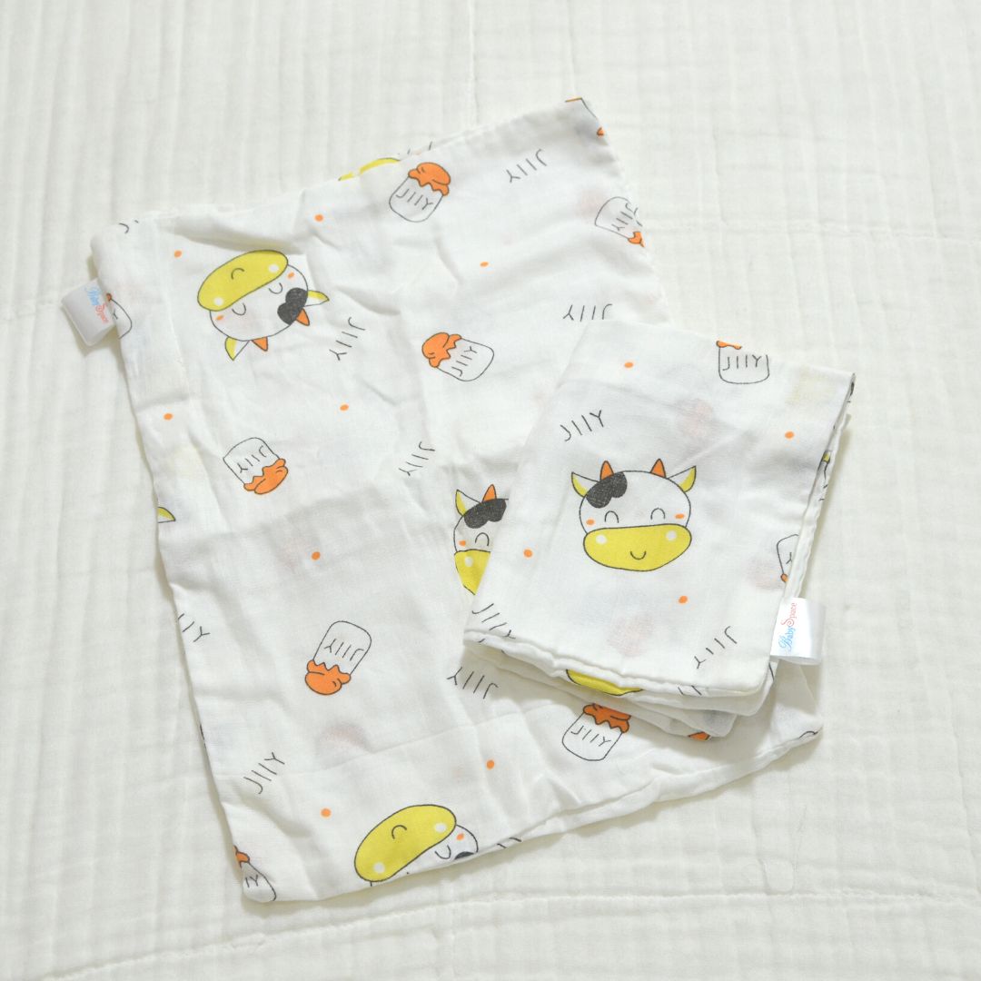 2 Baby Pillow Cases - 14"x10"