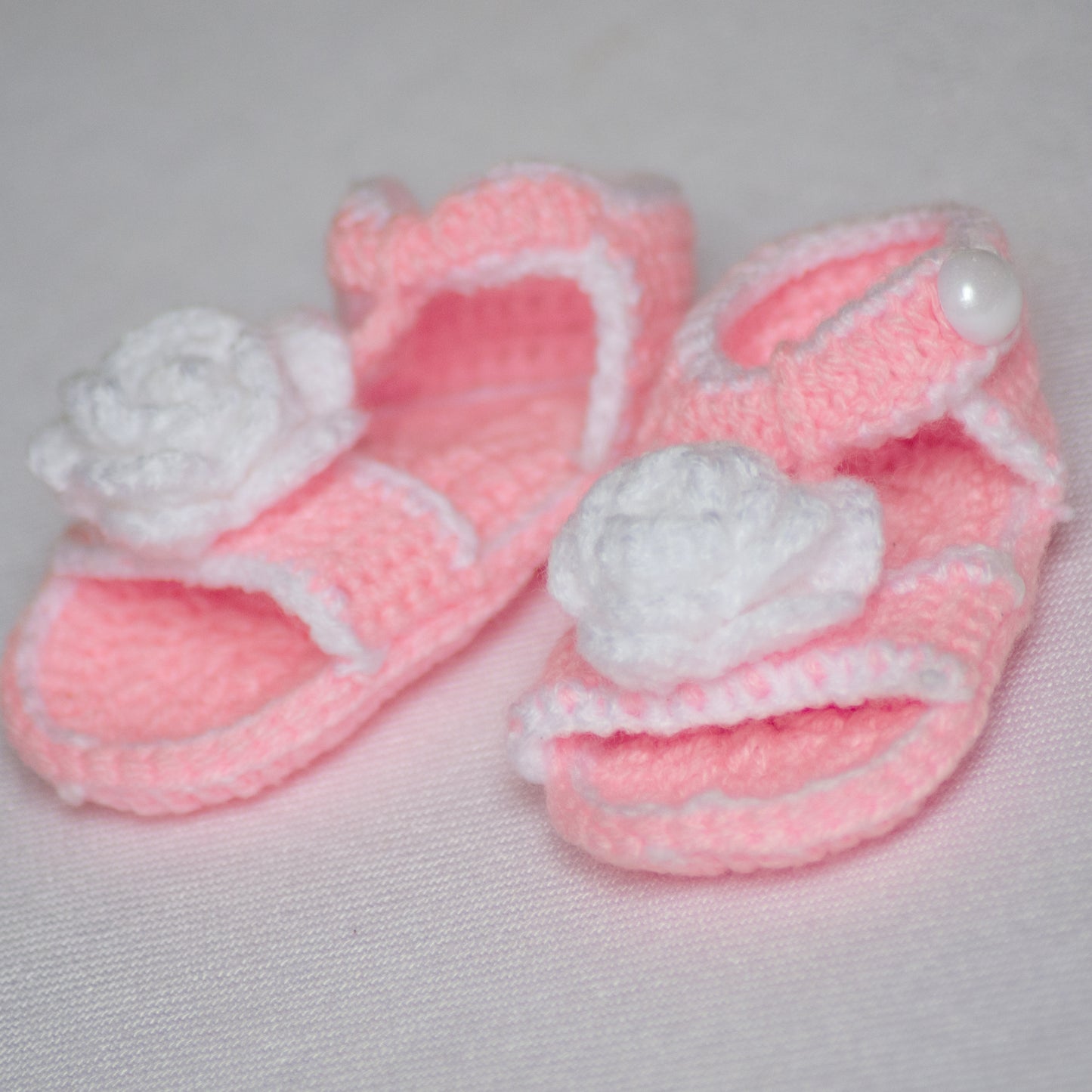 Handmade Crochet / Knitted Baby Shoes/Sandals - BabySpace Shop