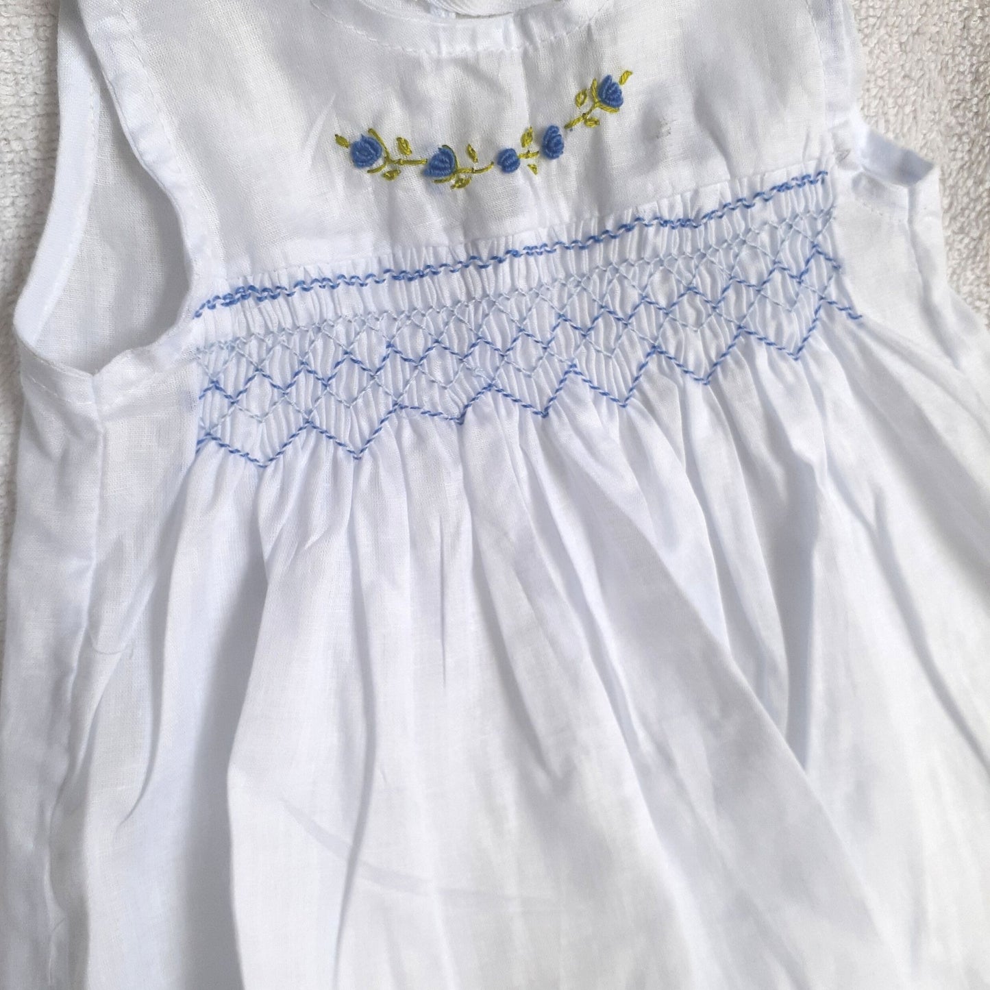Handmade Smocked Newborn Dress Collection - 0 to 3 months