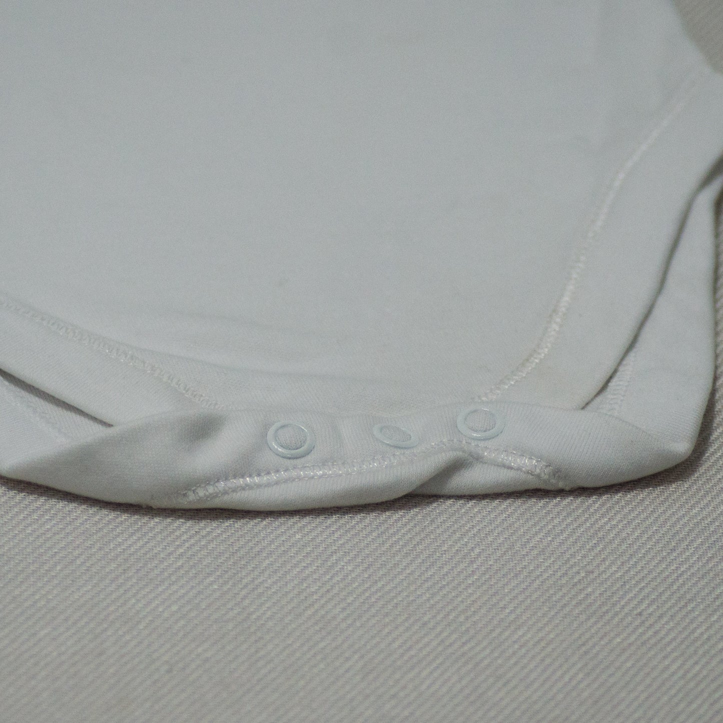 White Baby Romper / Jumpsuite - Plain