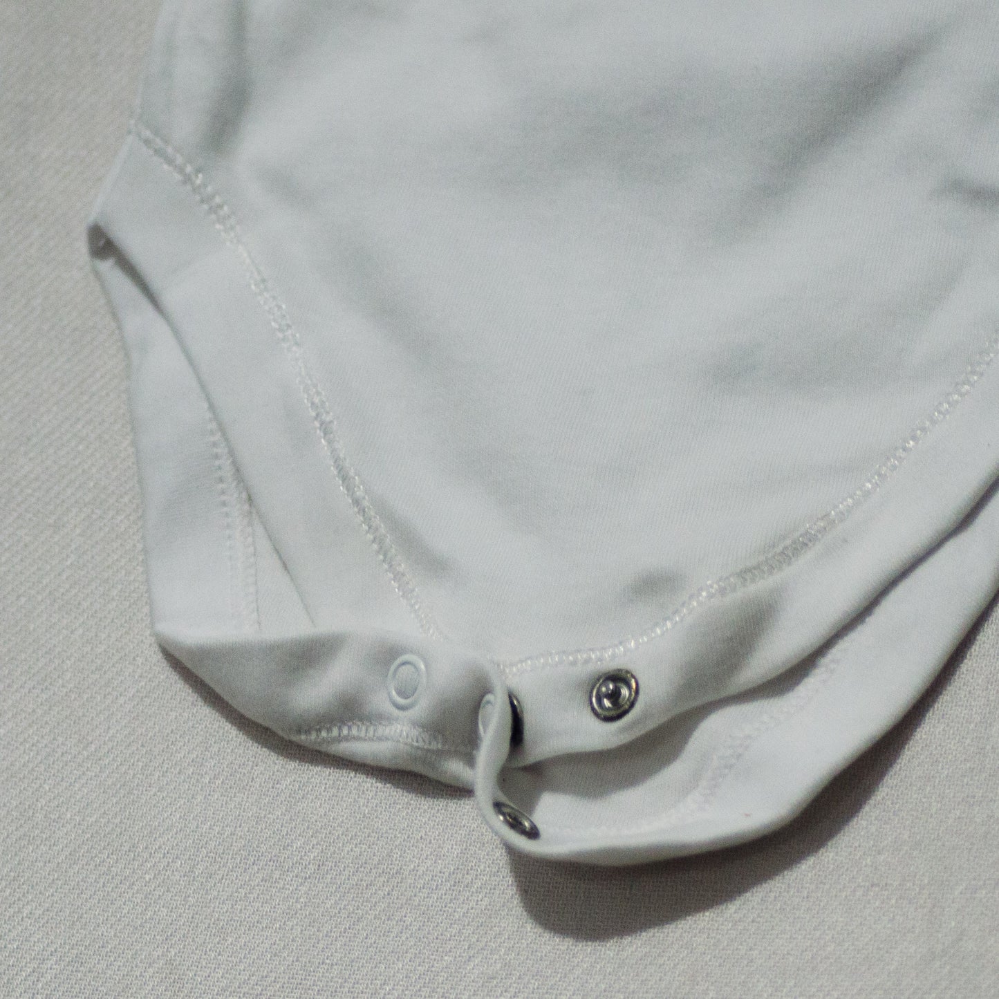 White Baby Romper / Jumpsuite - Plain
