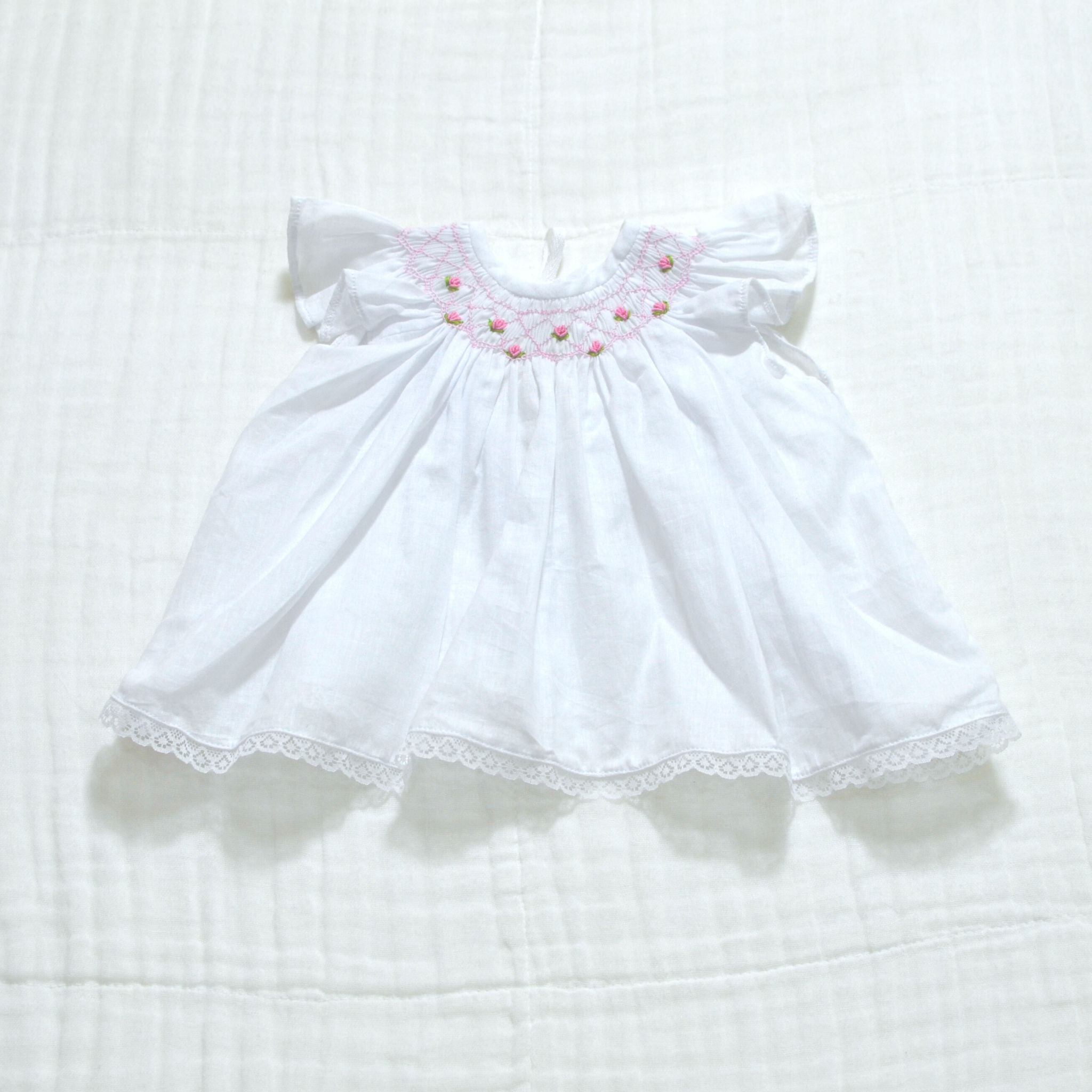 Pure Cotton Hand work designer baby girl dress - ChaowaPawa