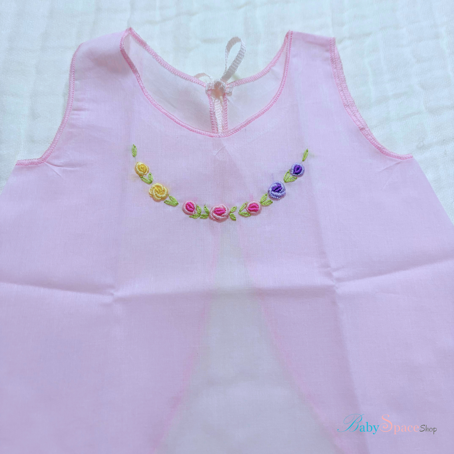Handmade Newborn Shirt/Dress - Muslin X