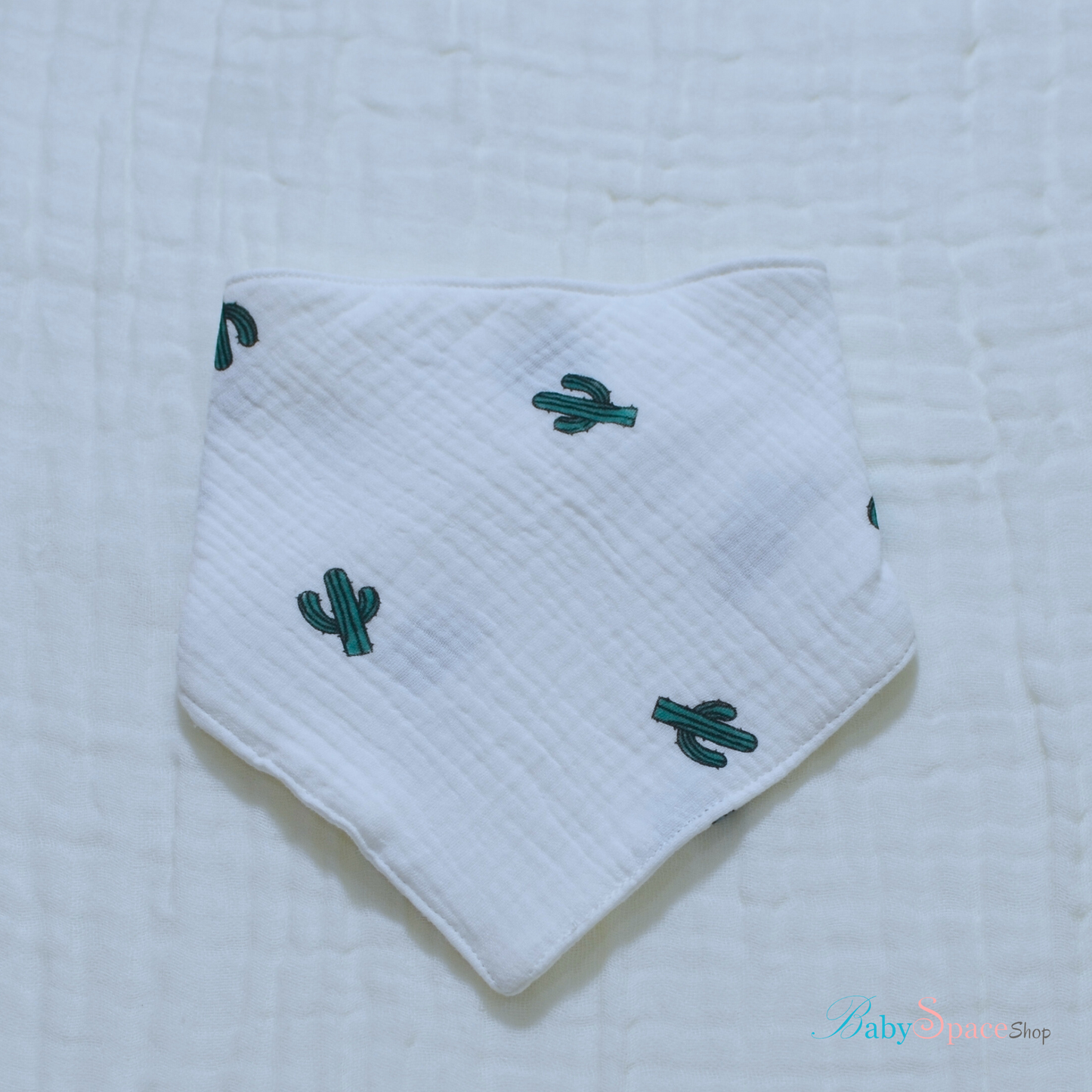 Bandana Baby Bibs with Velcro – 100% Cotton, Double Layered