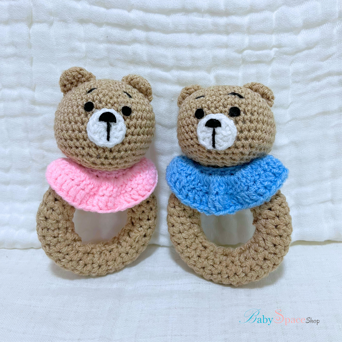 Handmade Crochet Baby Toy Rattle Collection