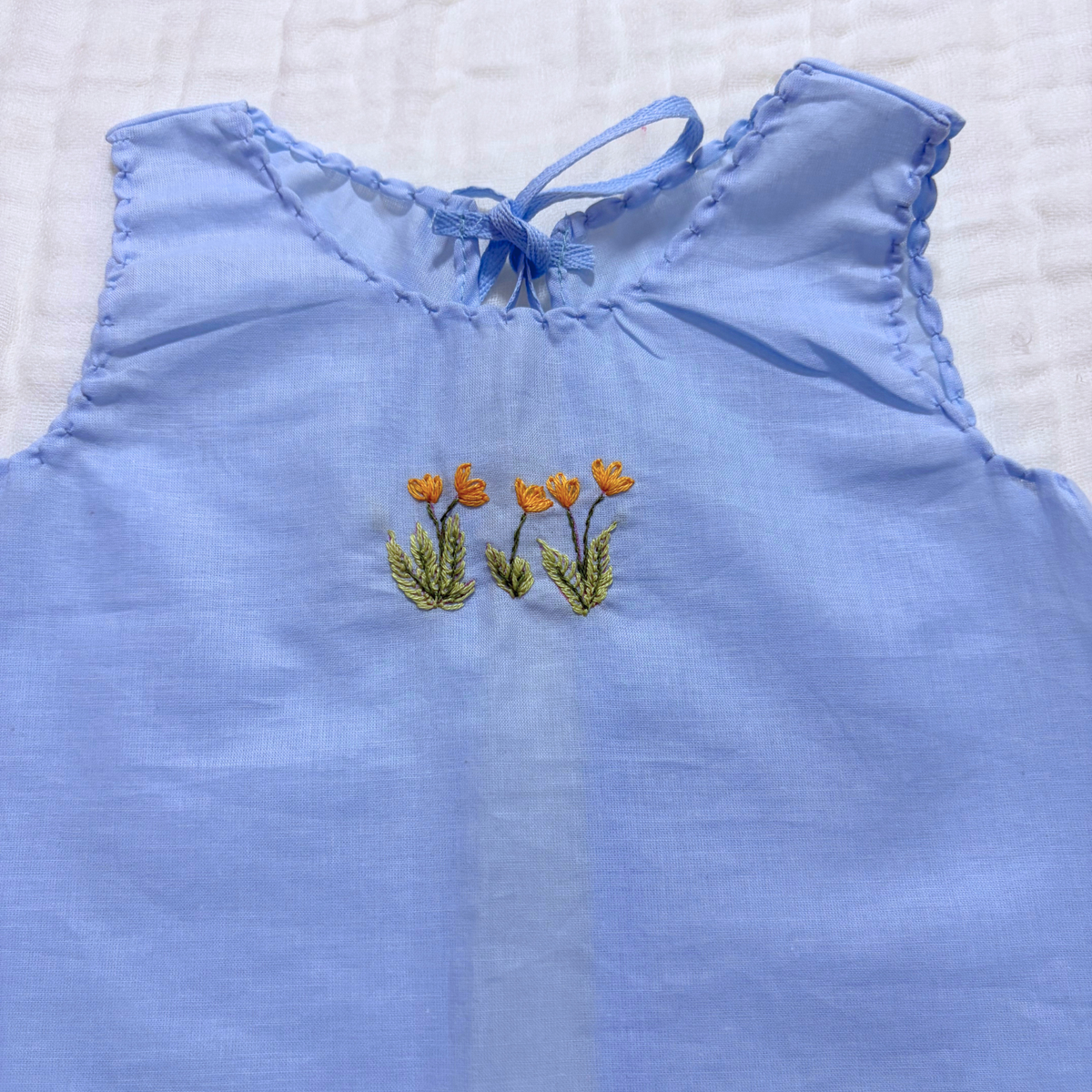 Handmade Baby Shirt - 0 to 3 Months