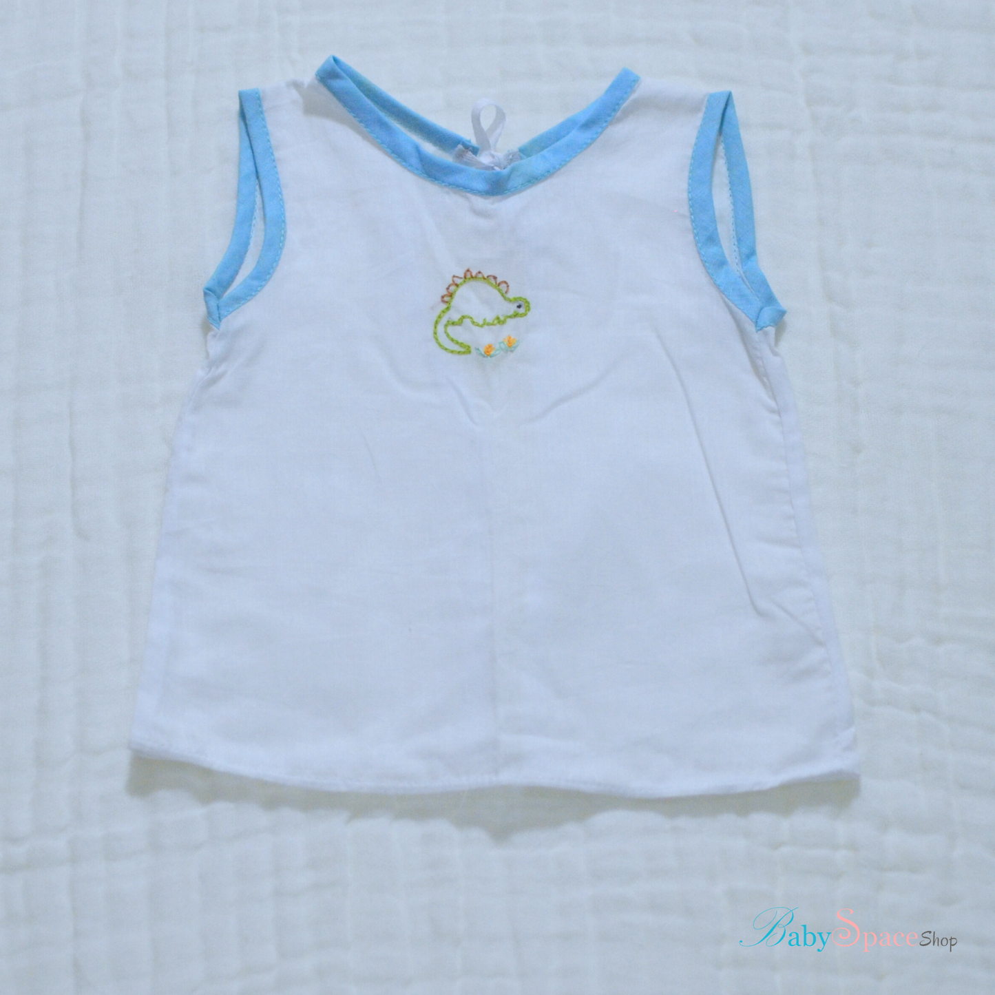 Baby Shirts Dinos - Muslin Newborn Size