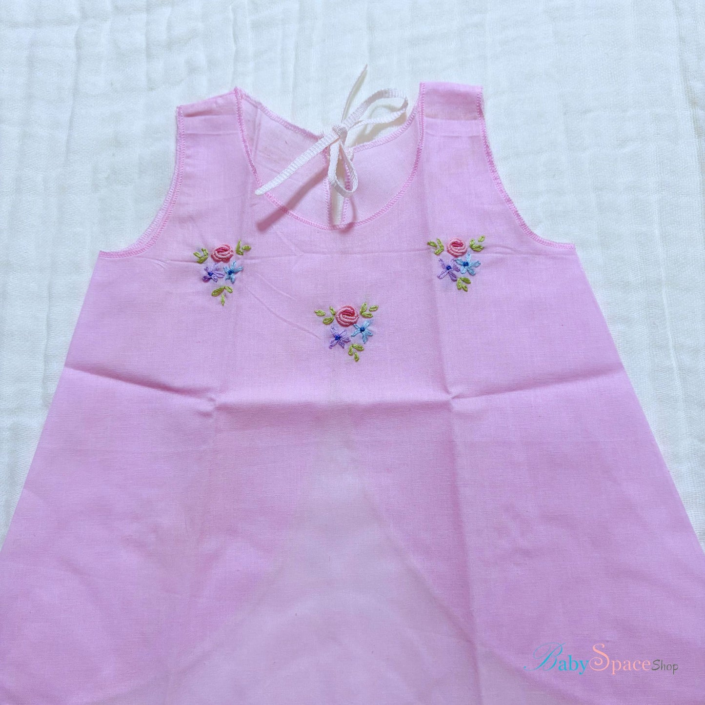 Handmade Newborn Shirt/Dress - Muslin IX