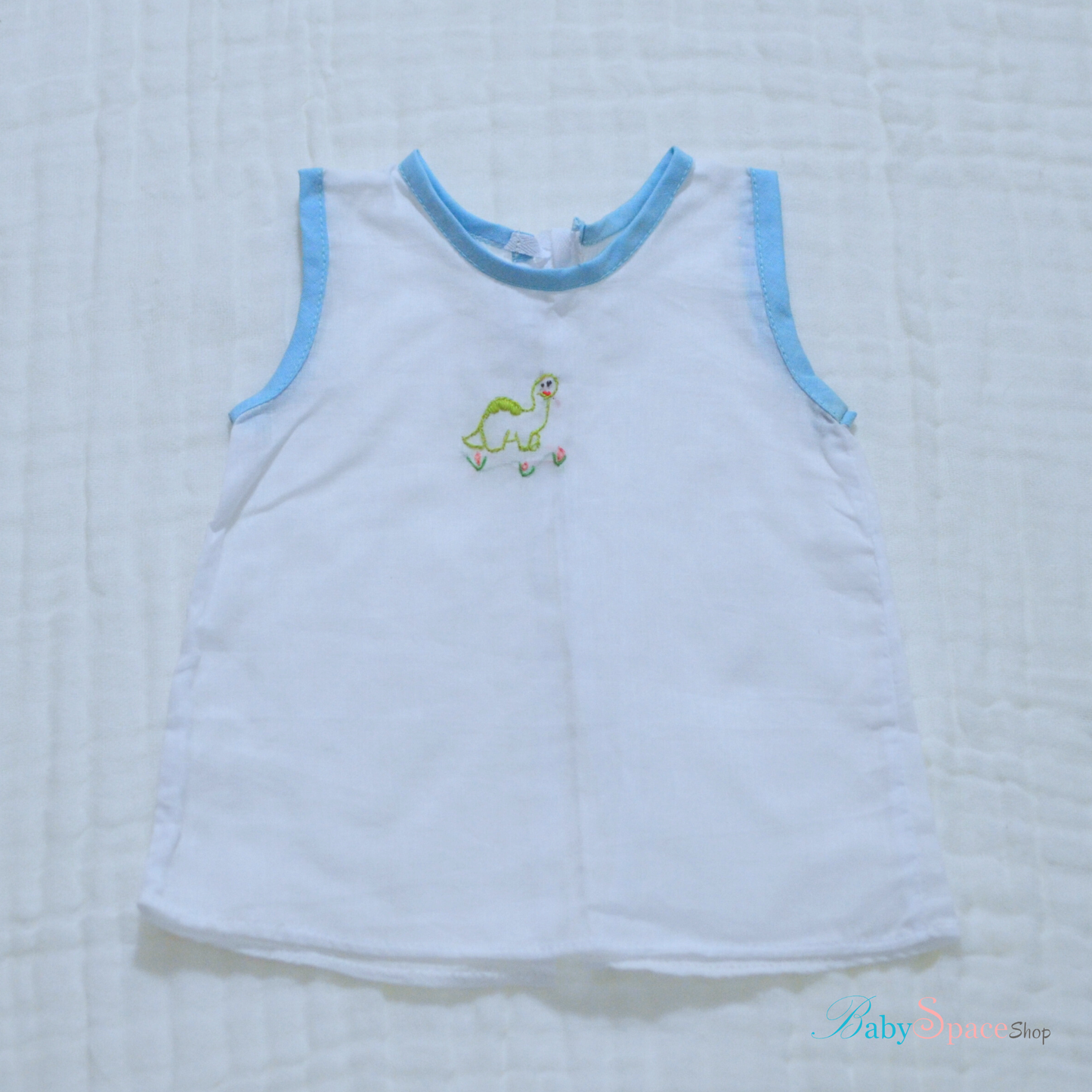 Baby Shirts Dinos - Muslin Newborn Size