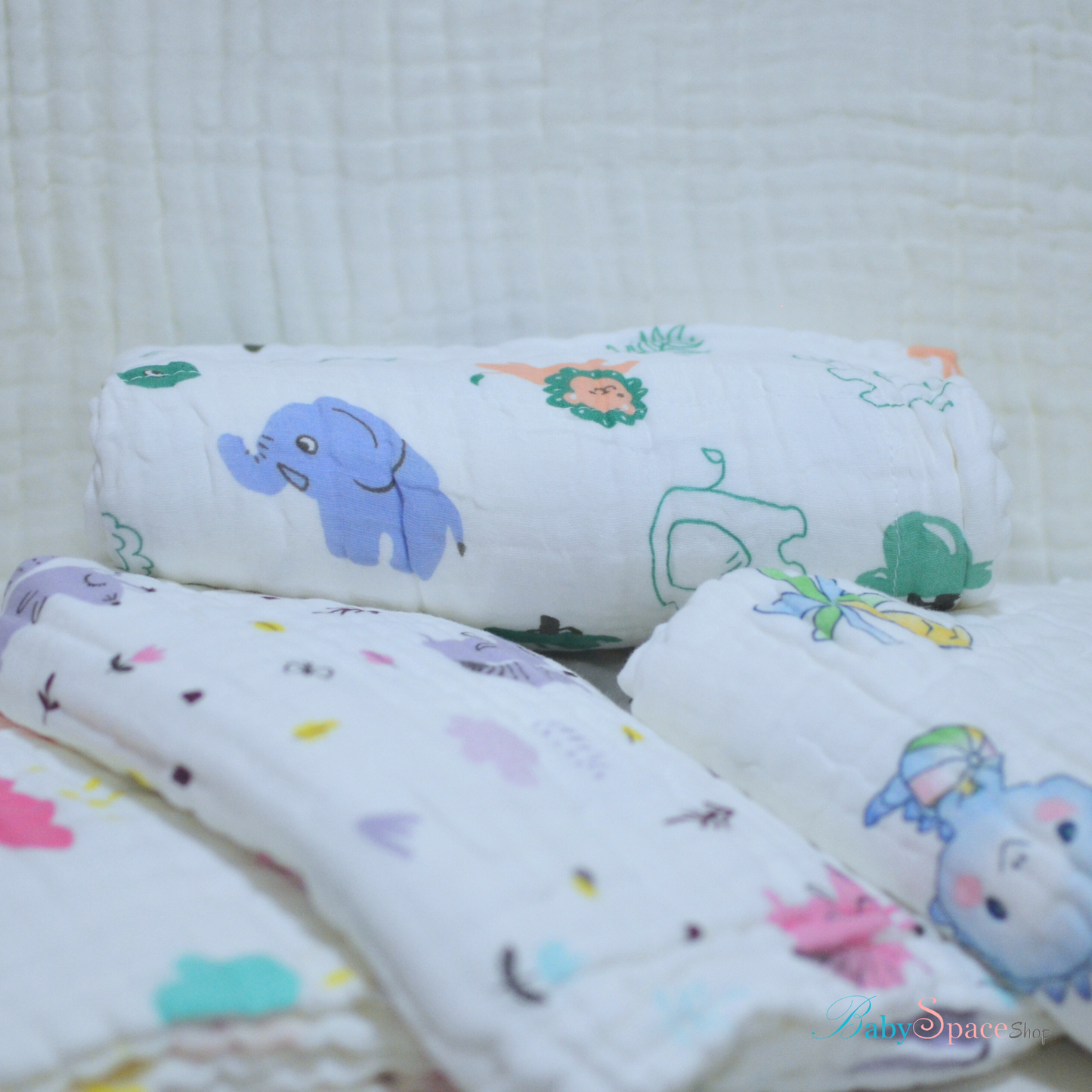 6 Layered Muslin Baby Blanket 100x100cm II