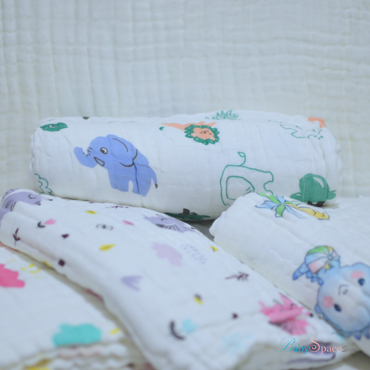 6 Layered Muslin Baby Blanket 100x100cm II