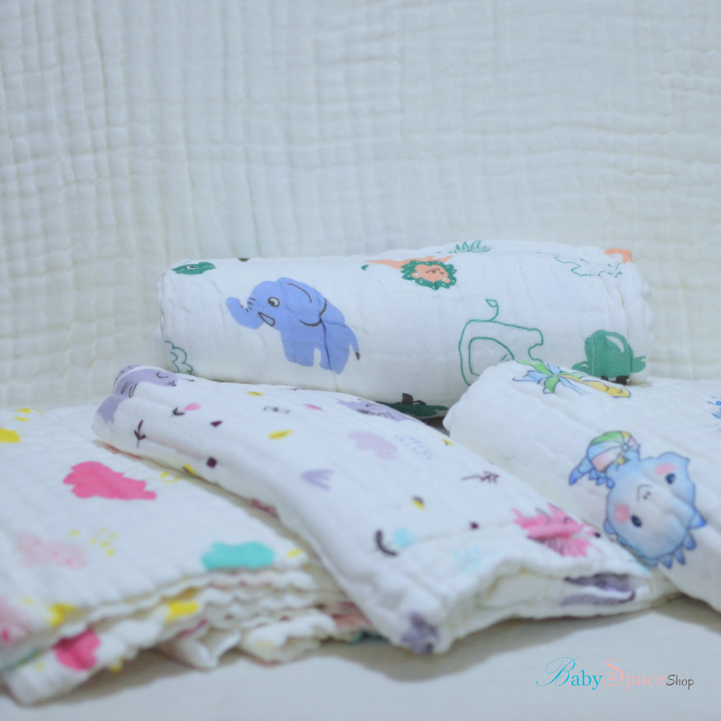 6 Layered Muslin Baby Blanket 100x100cm II