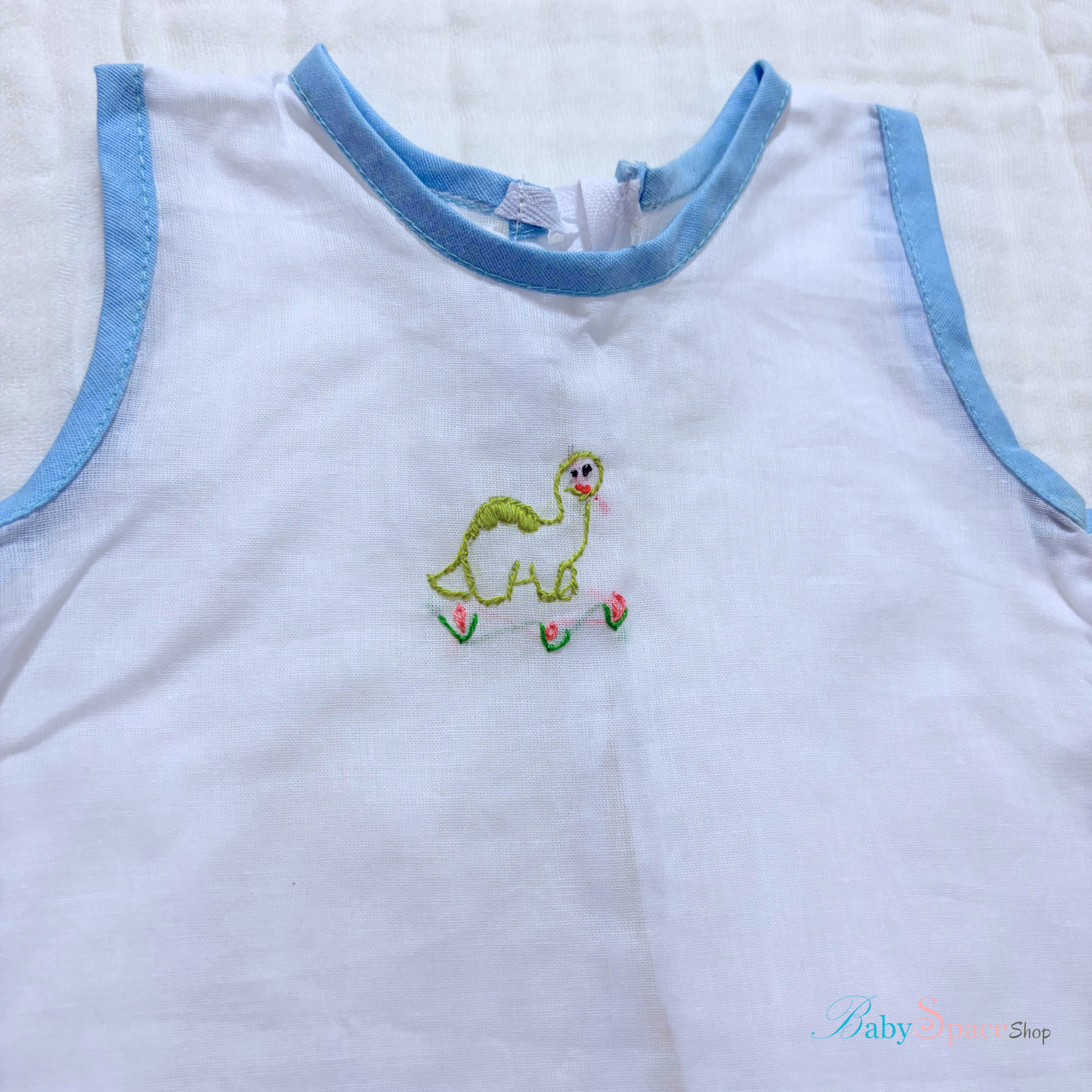 Baby Shirts Dinos - Muslin Newborn Size