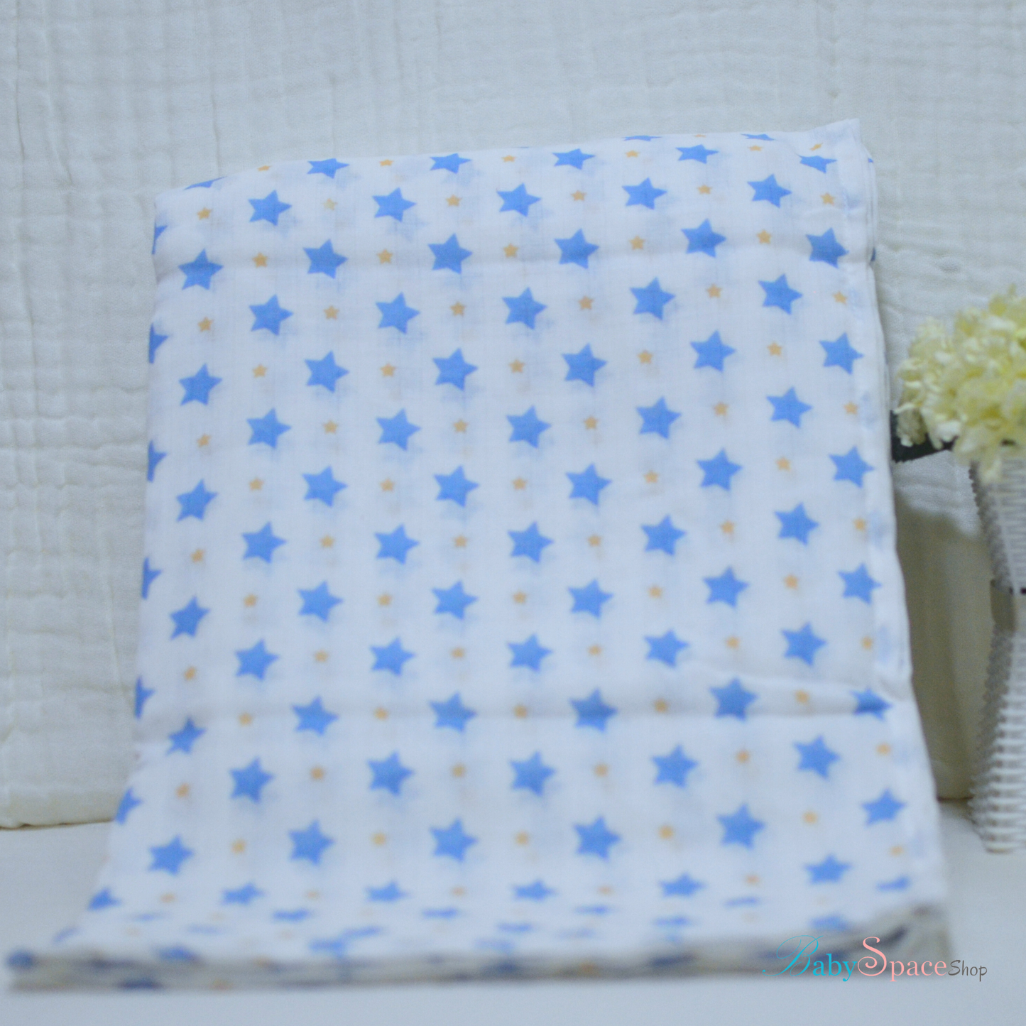 Muslin Swaddle 100% Cotton Printed - 120 x 120 cm II