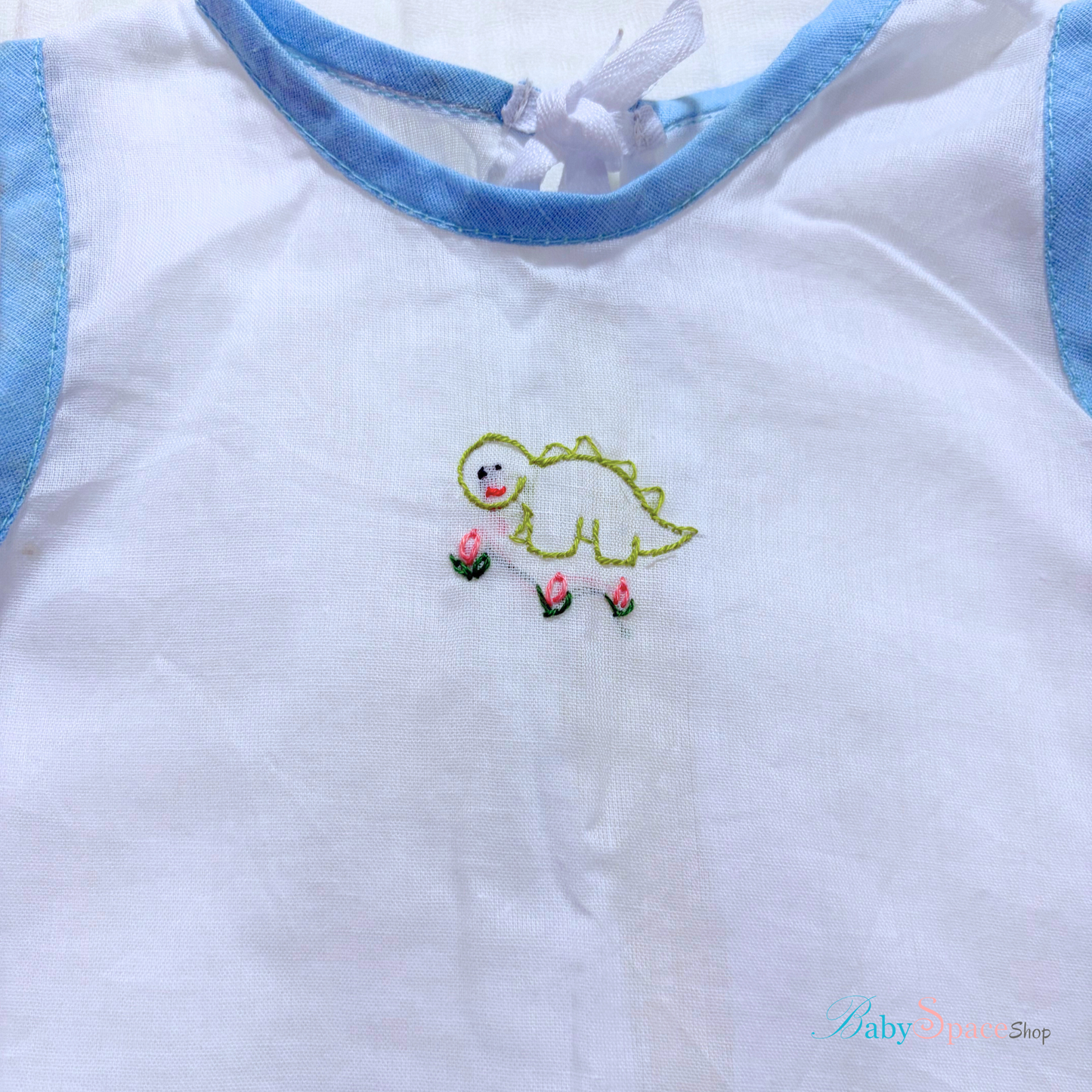 Baby Shirts Dinos - Muslin Newborn Size