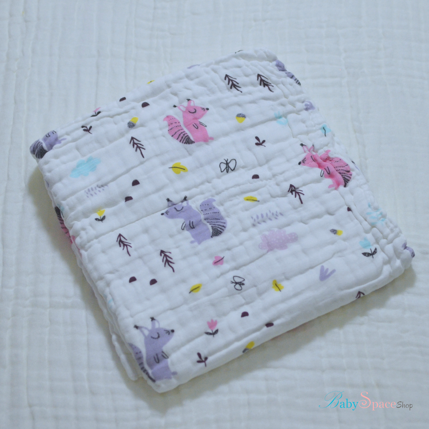 6 Layered Muslin Baby Blanket 100x100cm II