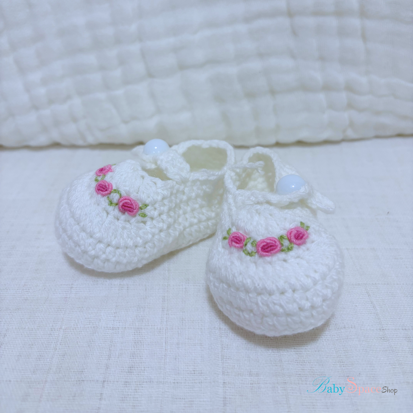 Crochet Baby Shoe Newborn Size