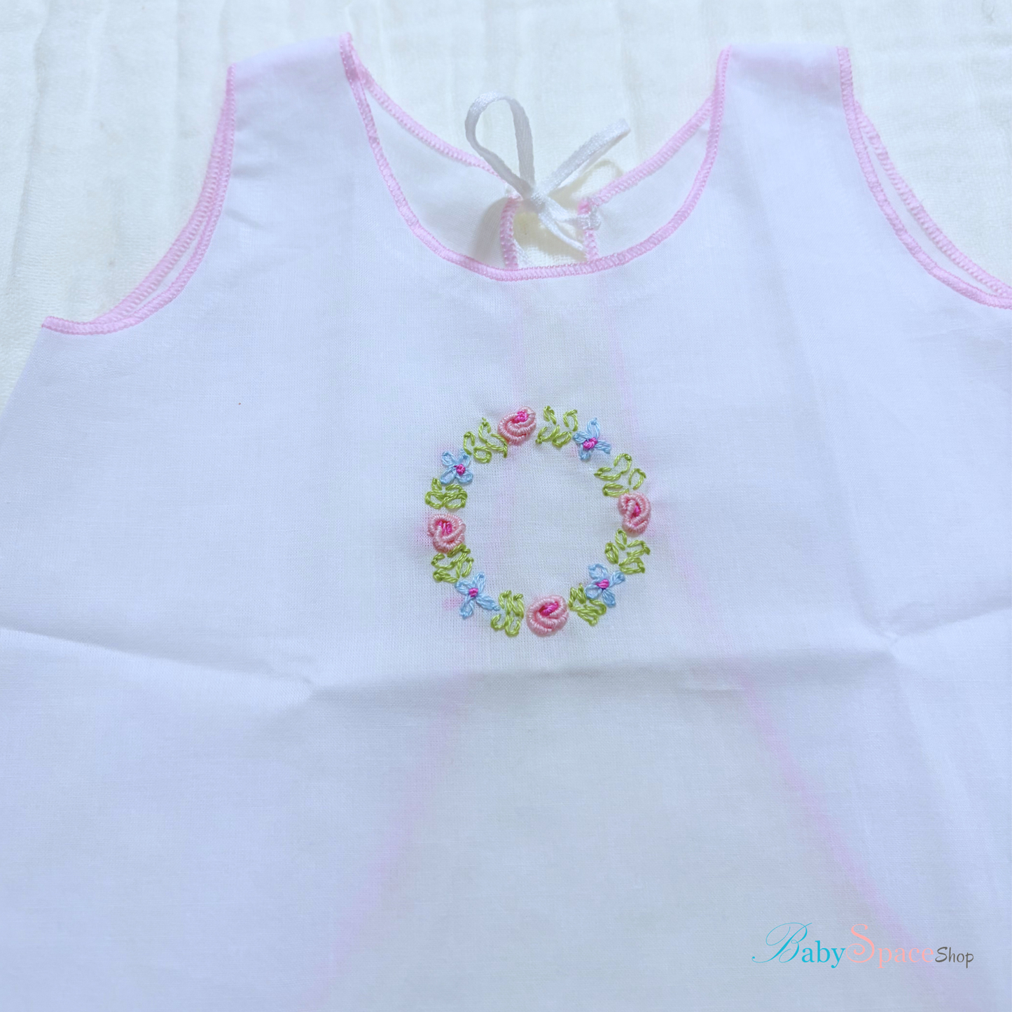 Handmade Newborn Shirt/Dress - Muslin IX