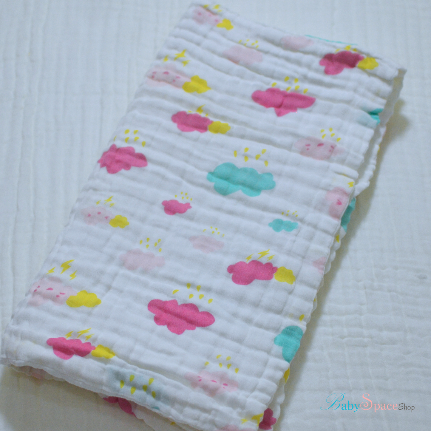 6 Layered Muslin Baby Blanket 100x100cm II