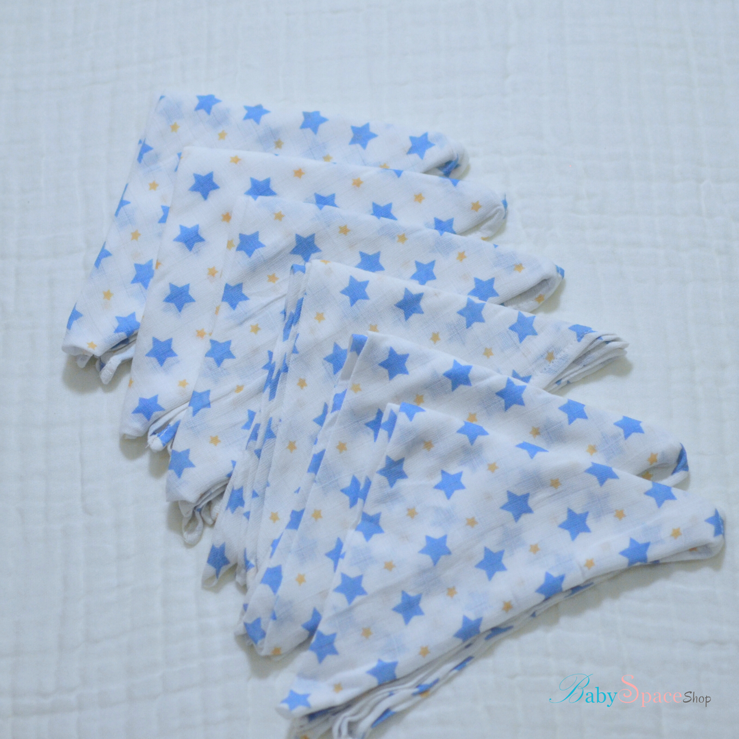 Muslin Cloth Nappies 6 Pack - 21" x 21" II