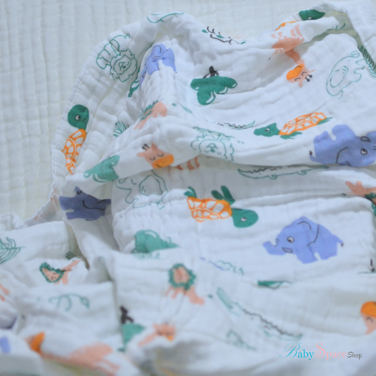 6 Layered Muslin Baby Blanket 100x100cm II