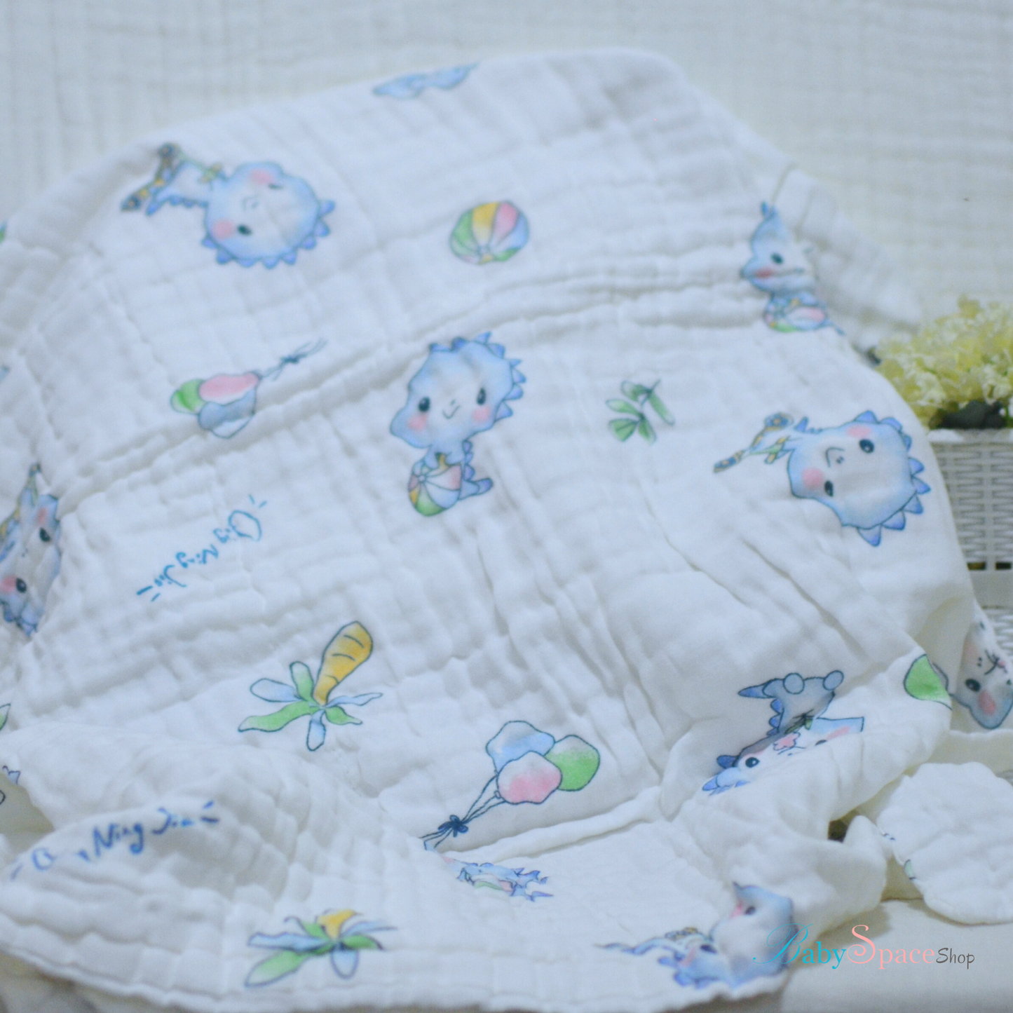 6 Layered Muslin Baby Blanket 100x100cm II