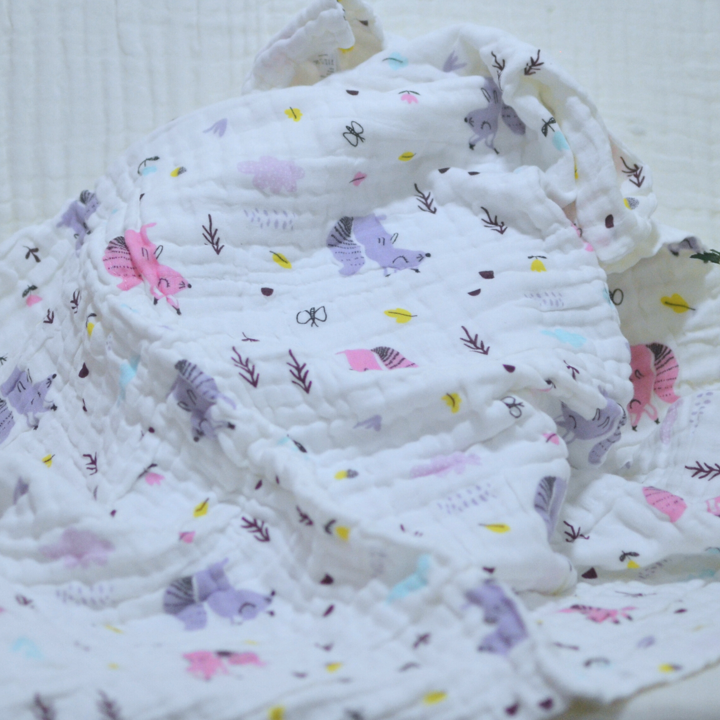 6 Layered Muslin Baby Blanket 100x100cm II