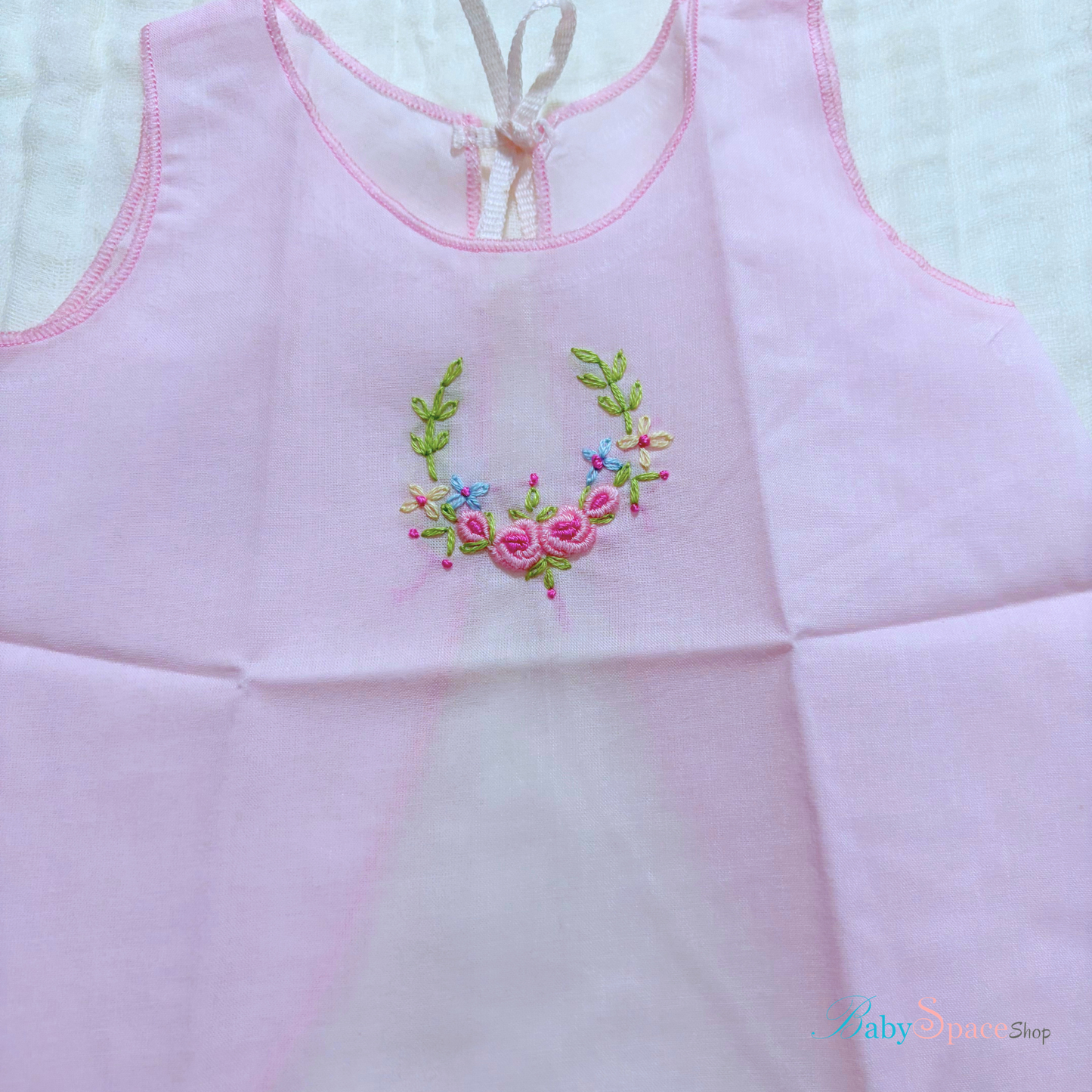 Handmade Newborn Shirt/Dress - Muslin X