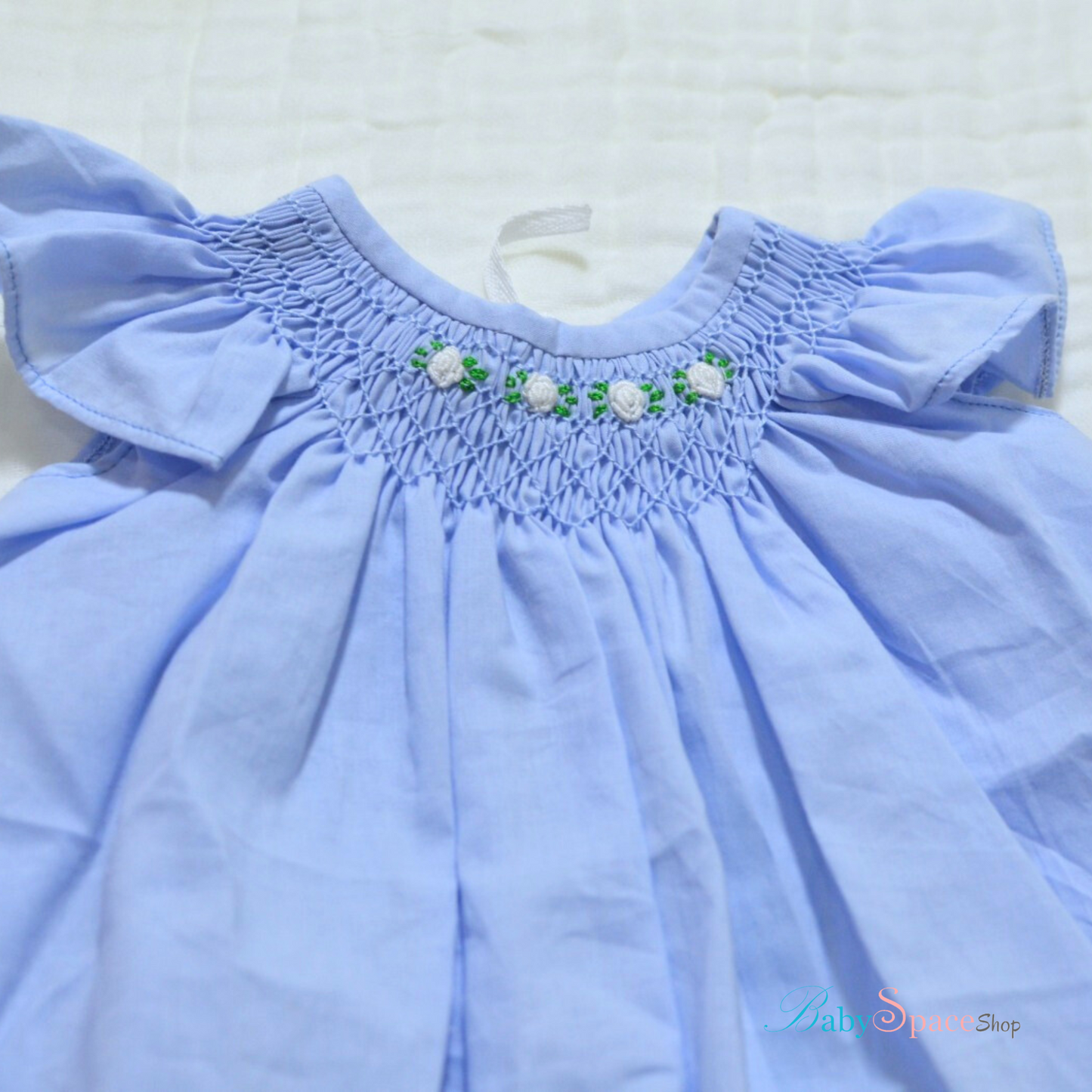 Handmade Bishop Smock Newborn Dress (Colours)