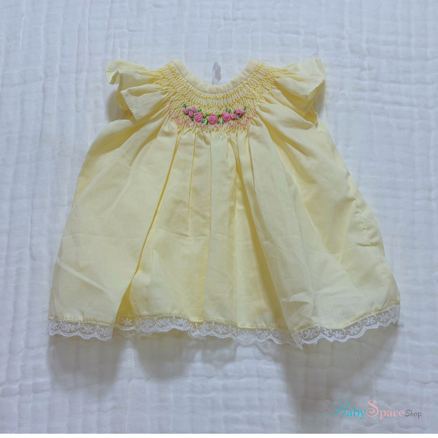 Handmade Bishop Smock Newborn Dress II