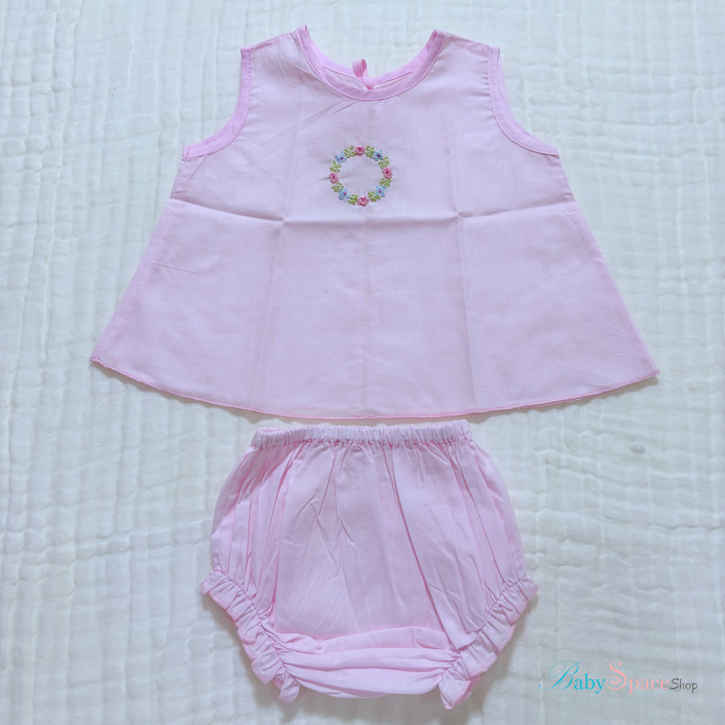 Baby Shirt / Dress and Panty - 0 to 3 Months