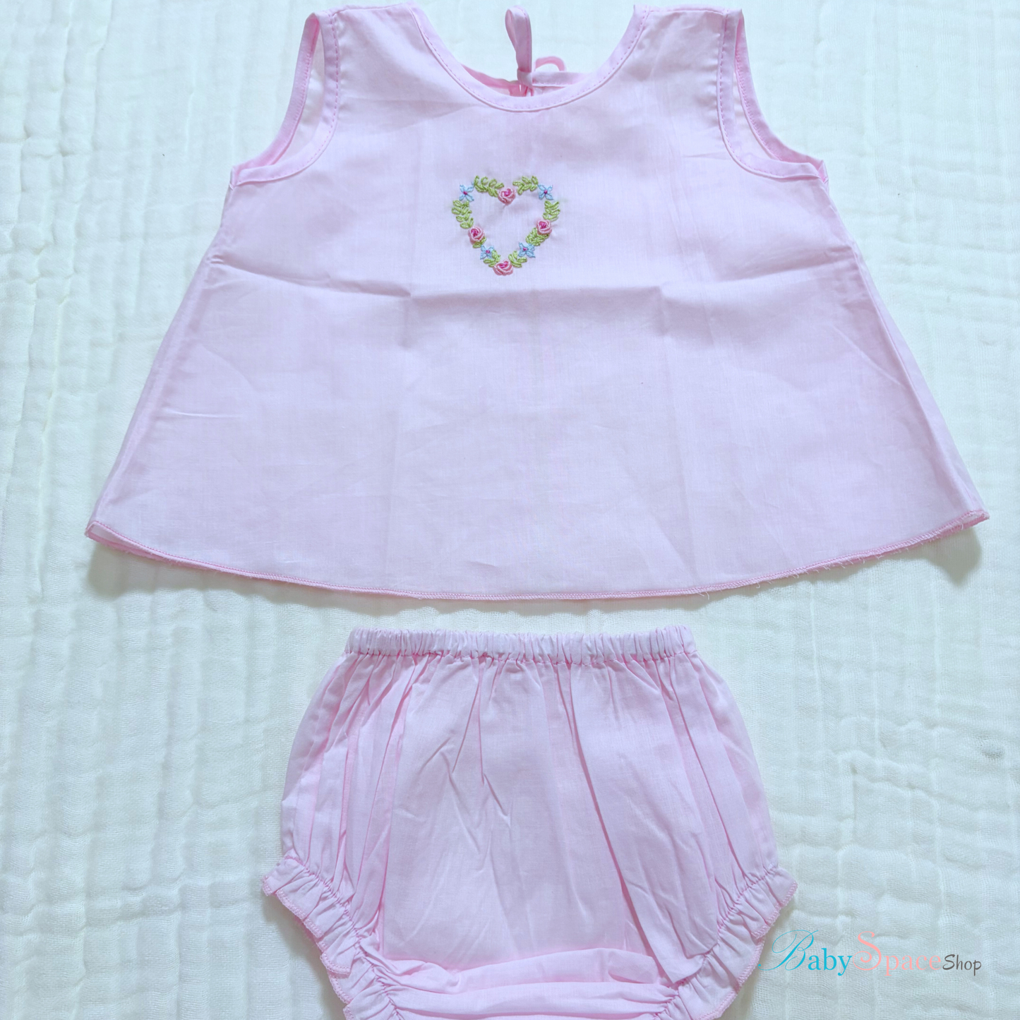 Baby Shirt / Dress and Panty - 0 to 3 Months