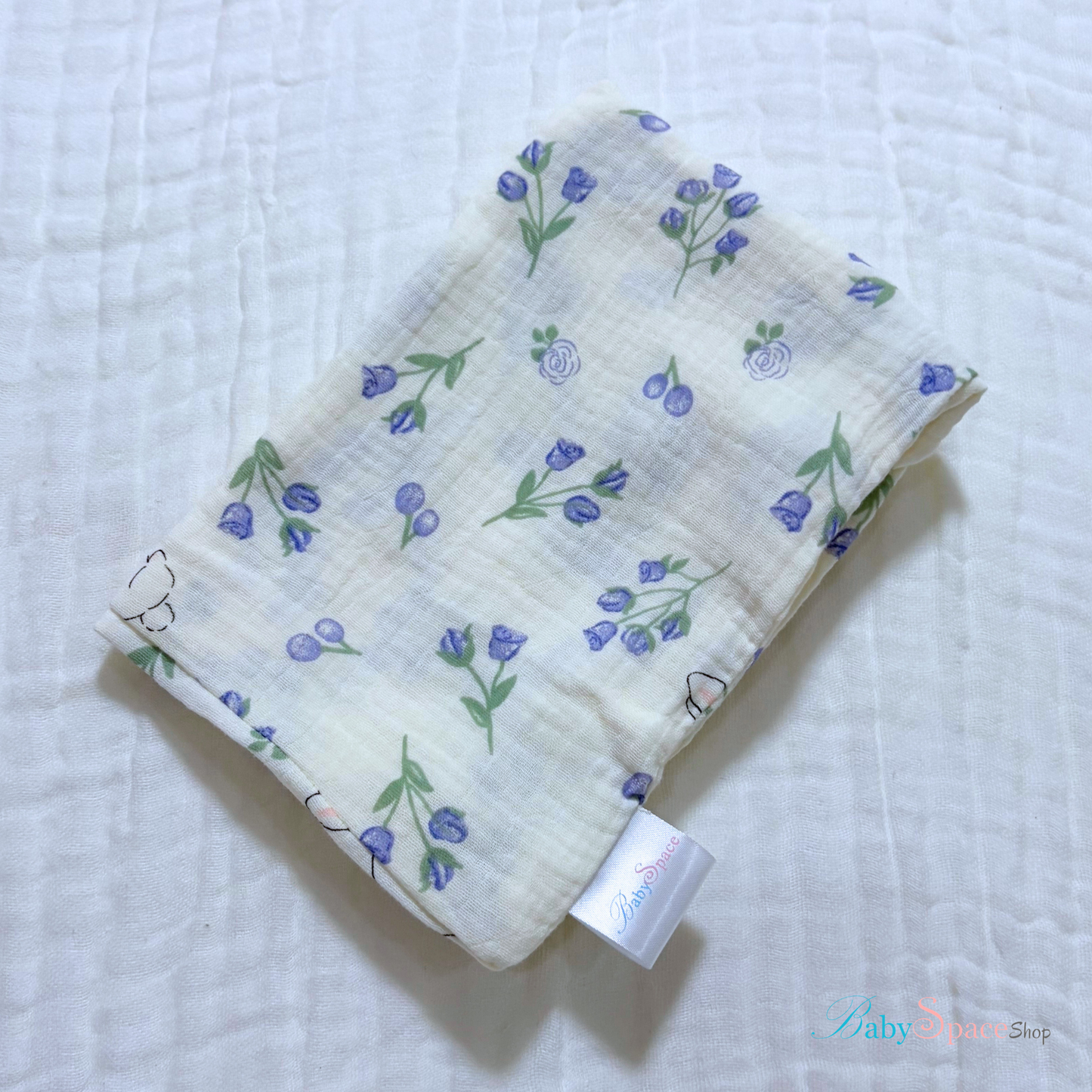 Baby Pillow Case - 14"x10" Muslin Crepe
