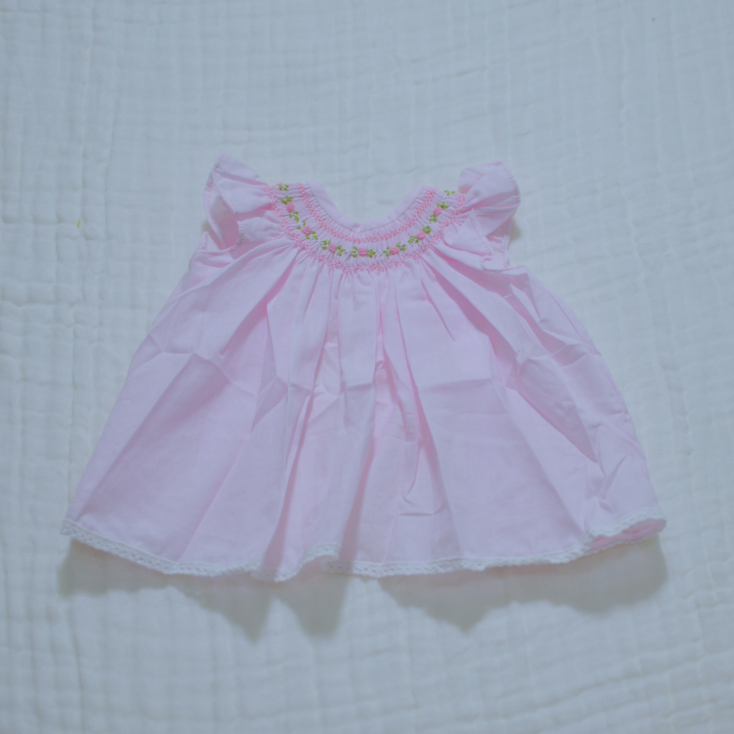 Handmade Bishop Smock Newborn Dress II