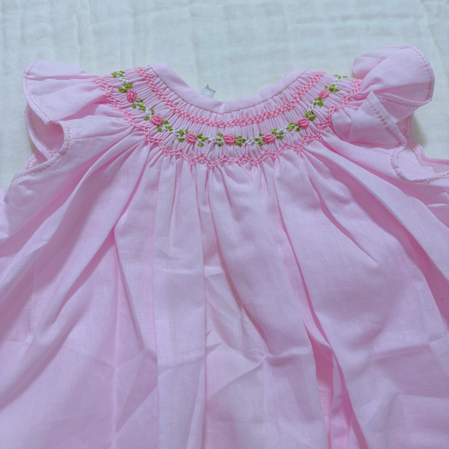 Handmade Bishop Smock Newborn Dress II