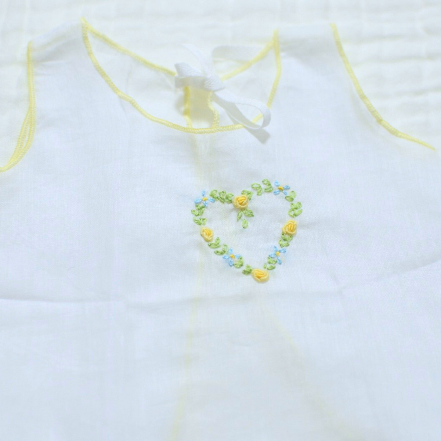 Handmade Newborn Shirt/Dress - Muslin VIII