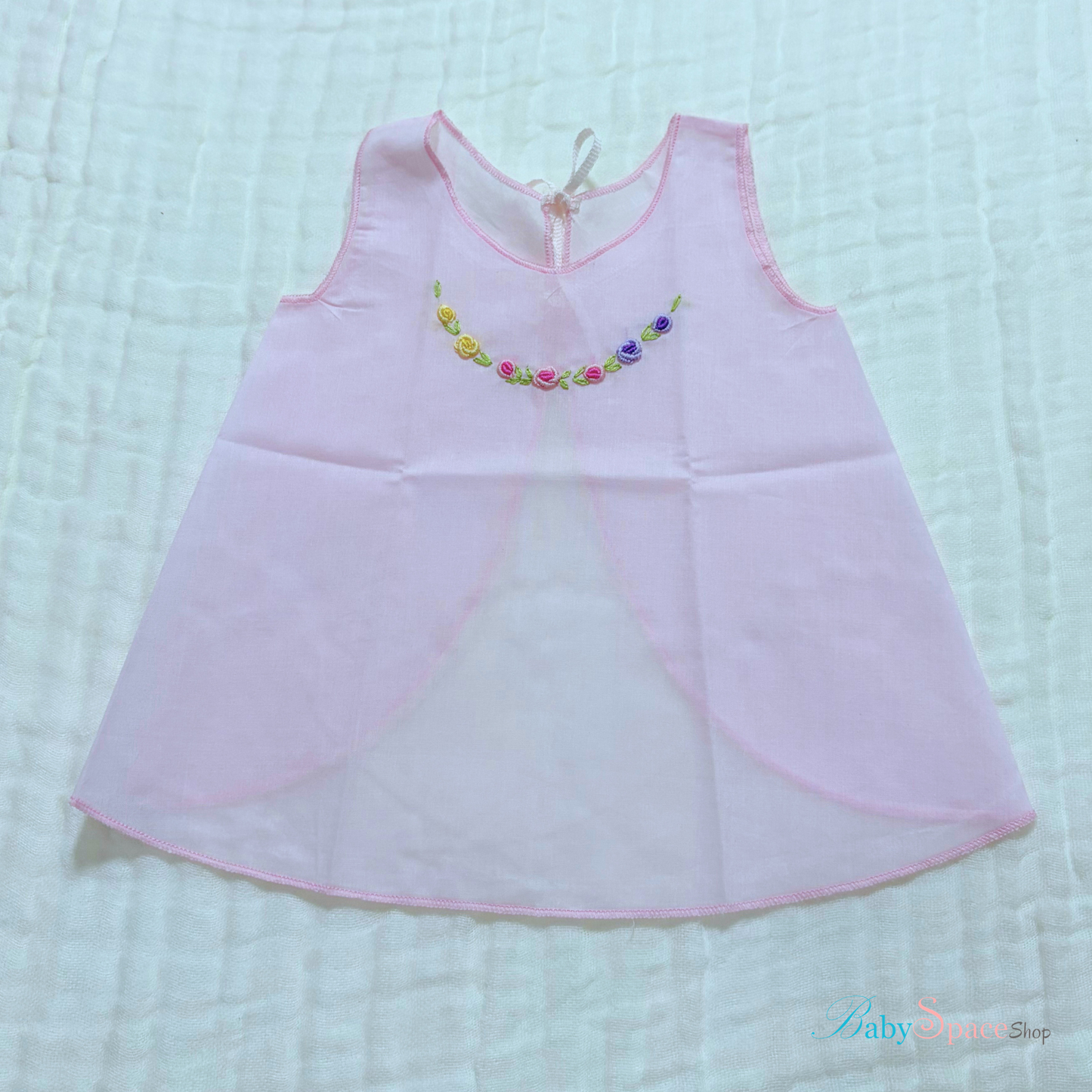 Handmade Newborn Shirt/Dress - Muslin X