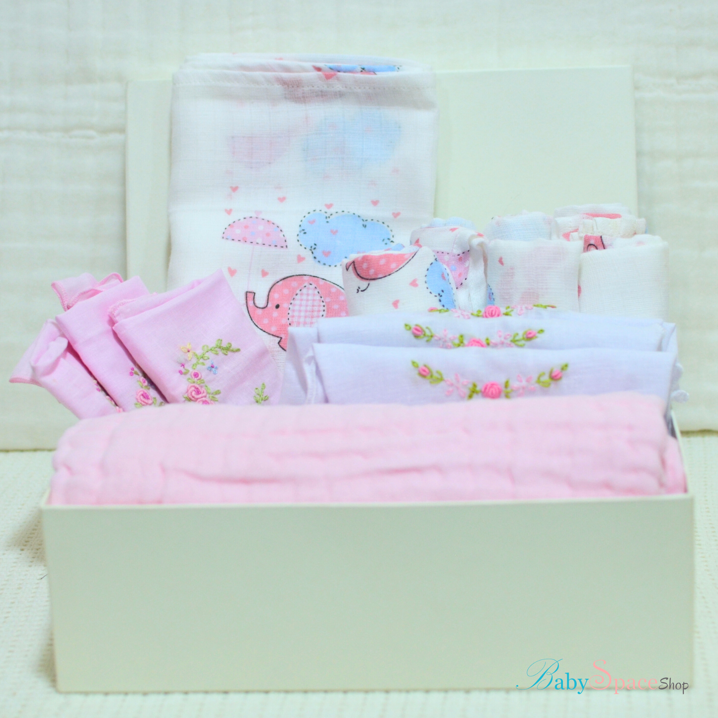 Baby Hamper Blanket, Nappy, Towel Gift Box