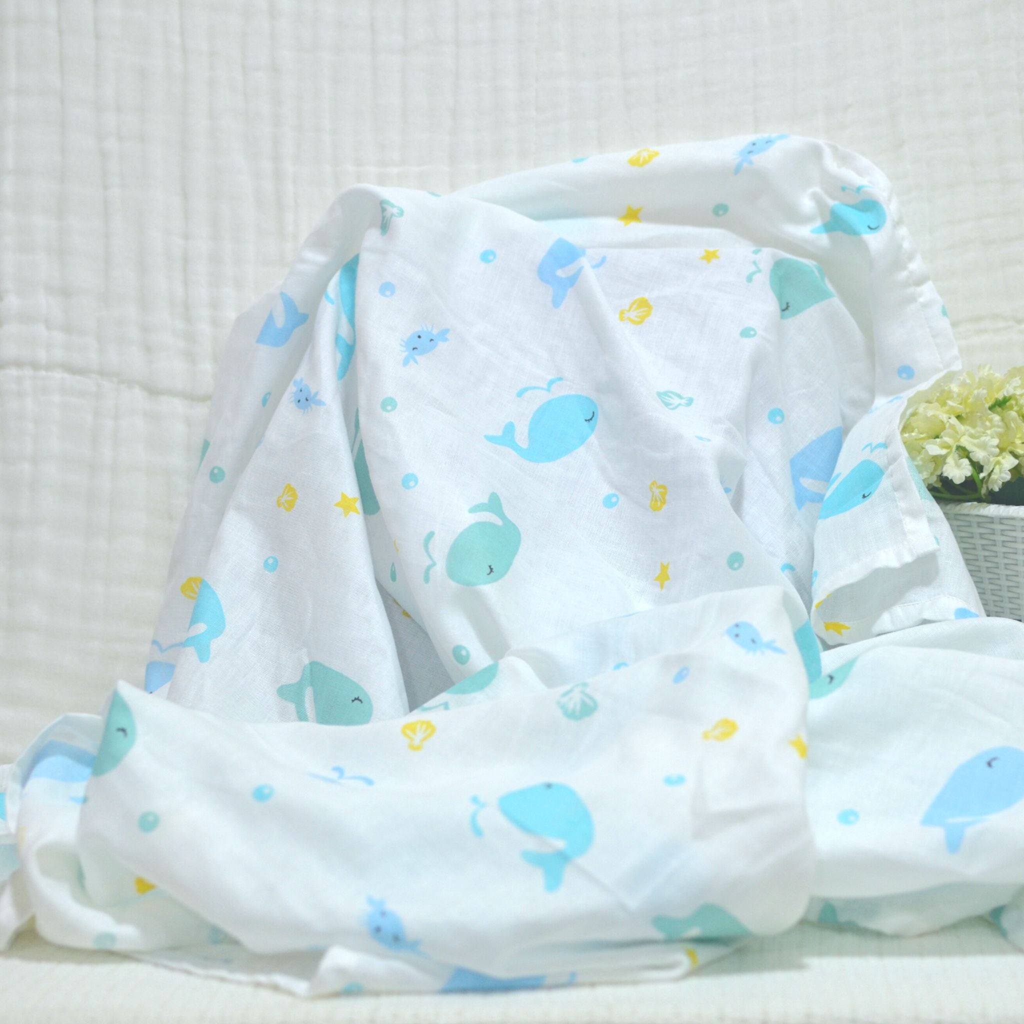 Plain cheap swaddle blankets