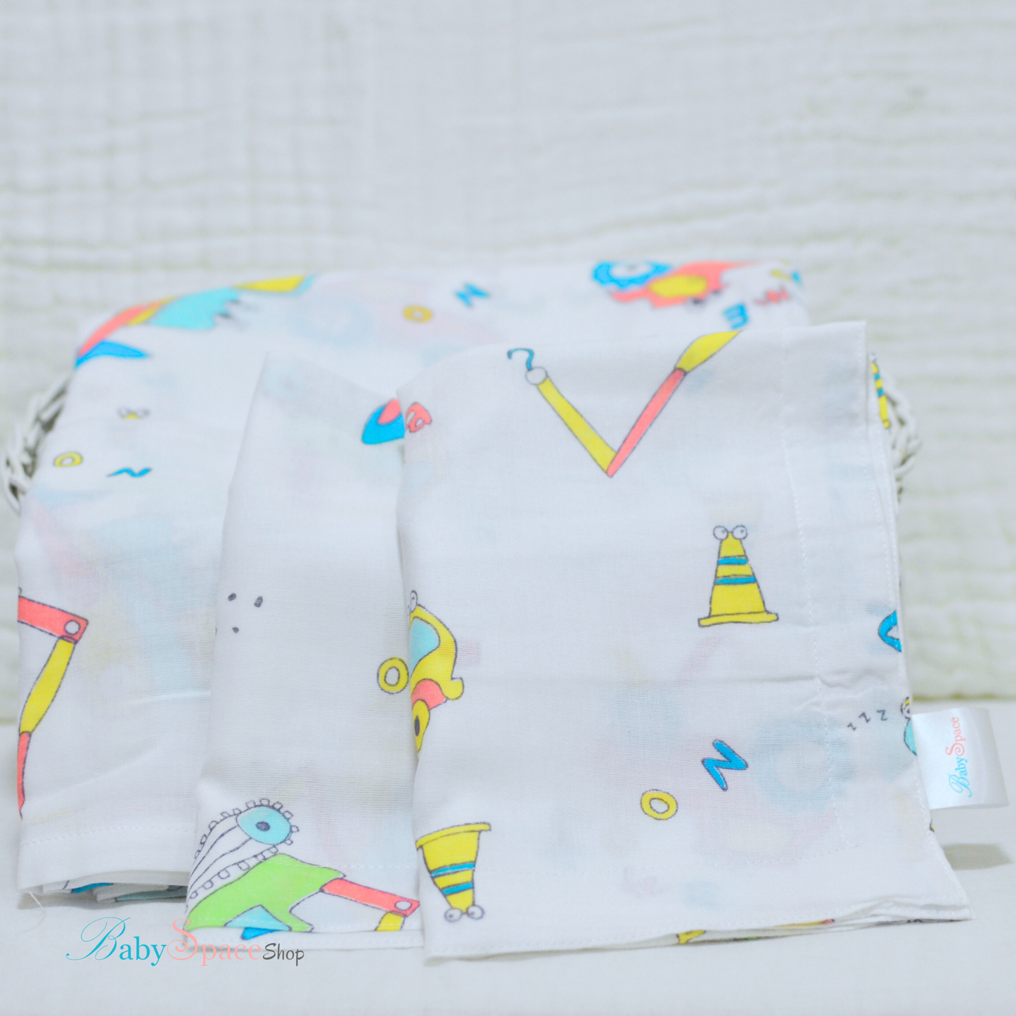 Baby Cot Sheet with 2 Matching Pillow Cases V