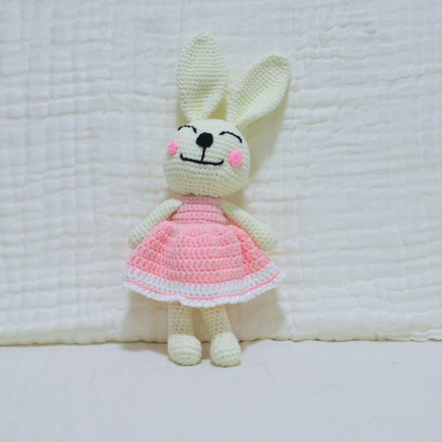 Handmade Crochet Bunny Collection - 9.5inches