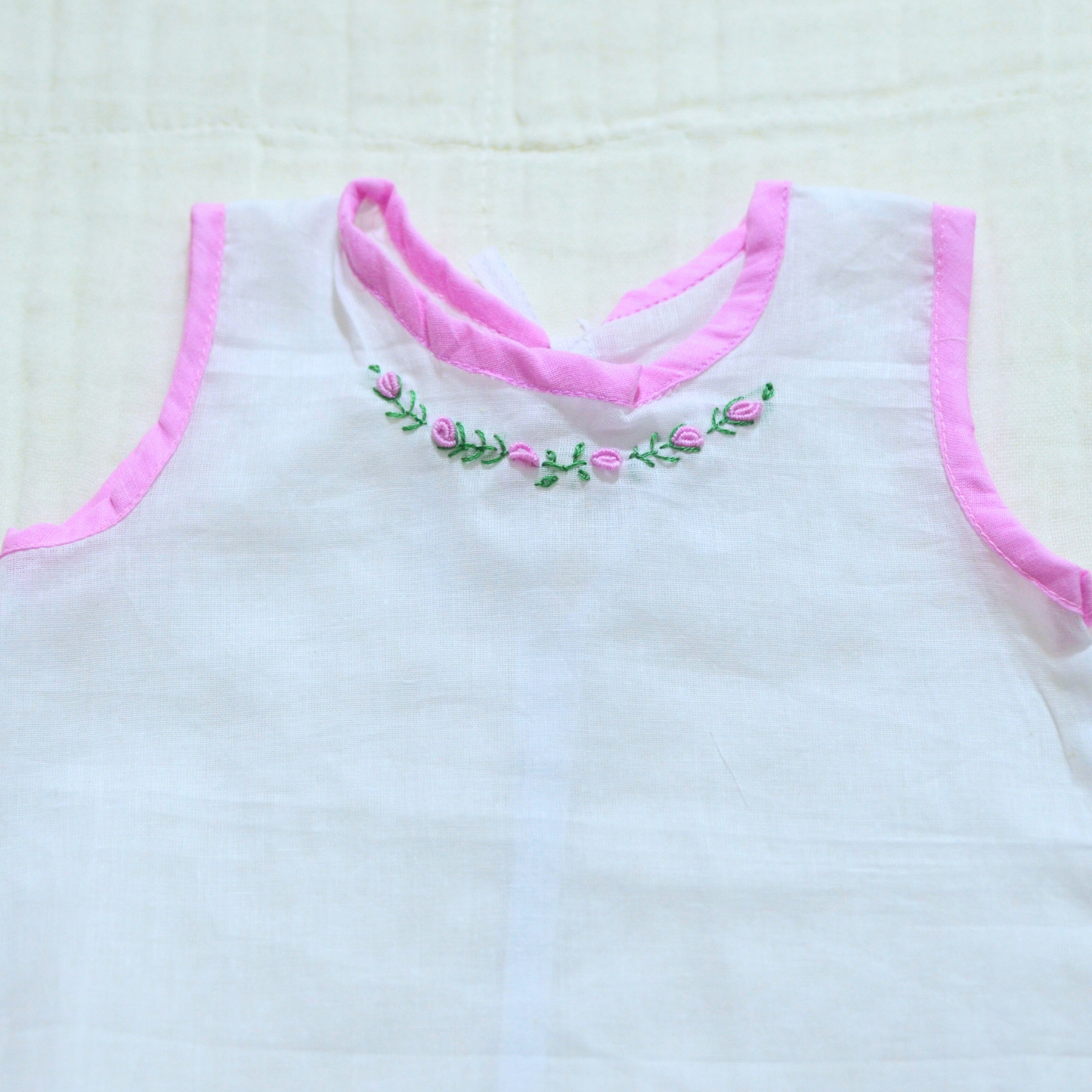 Baby Shirts Pink - Muslin 0 to 3 Month