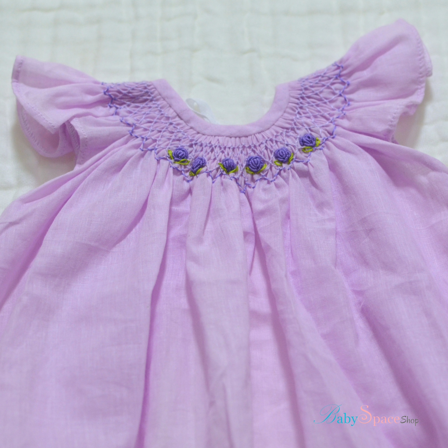 Handmade Bishop Smock Newborn Dress (Colours)